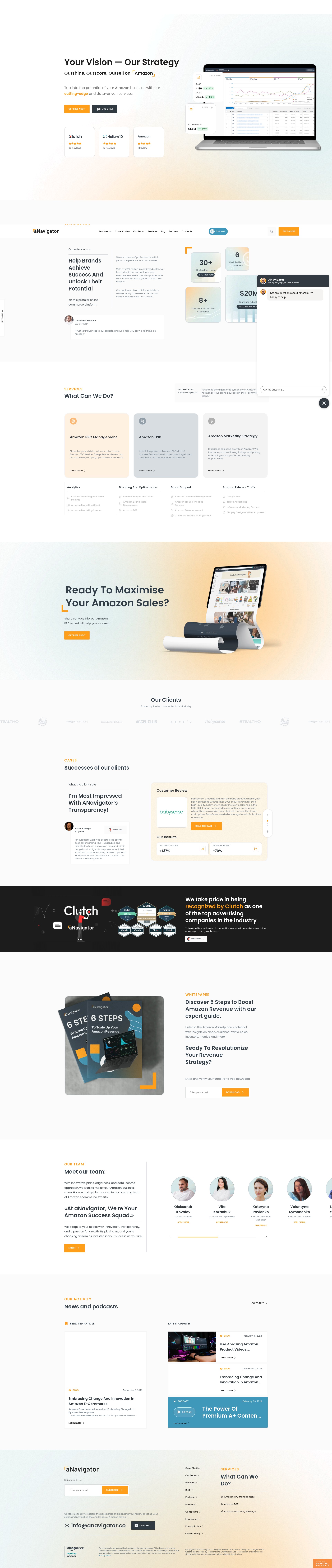 Screenshot of anavigator.co