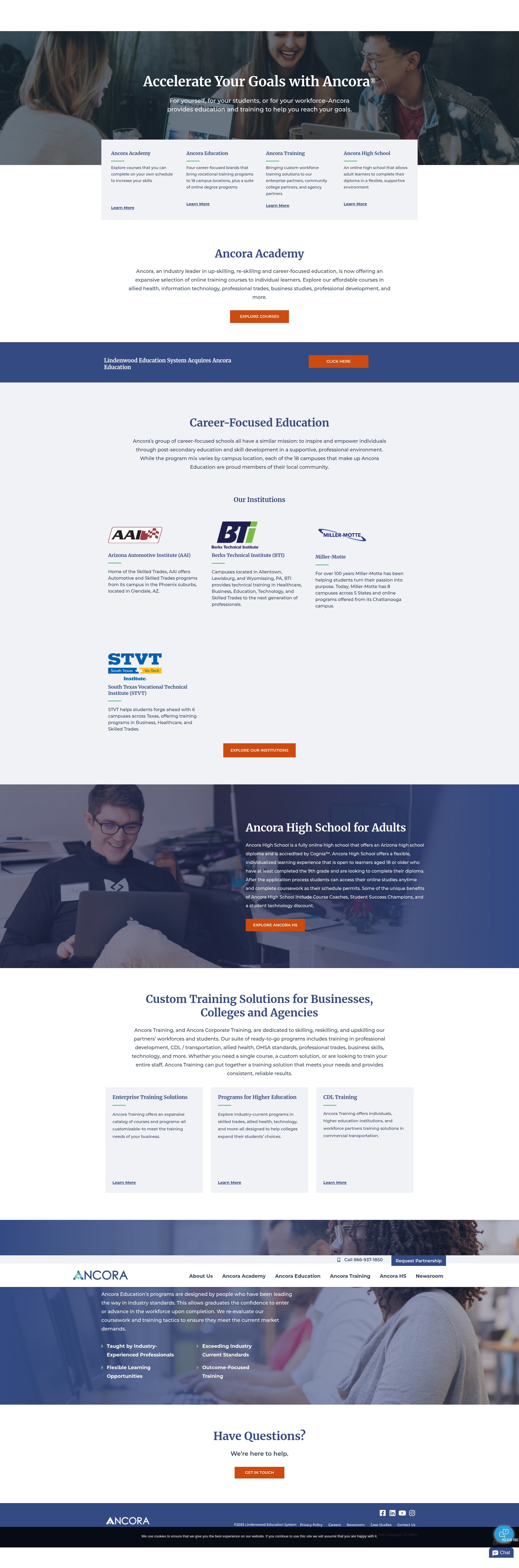 Screenshot of ancora.com
