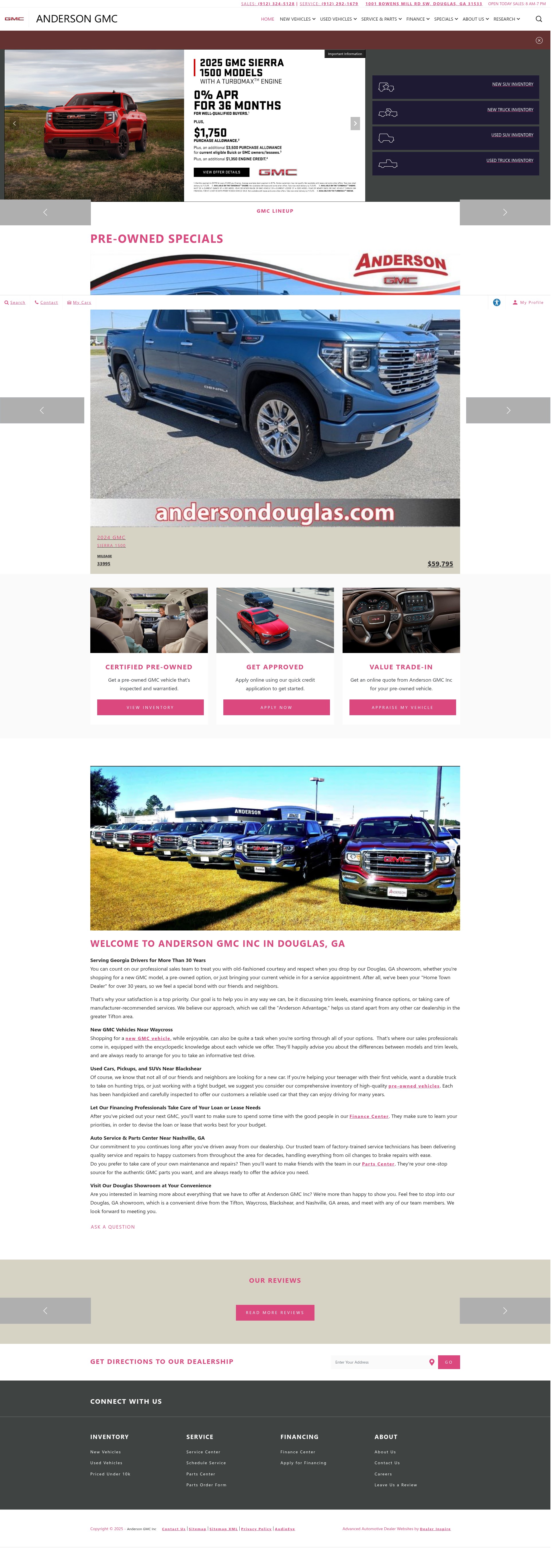 Screenshot of andersondouglas.com