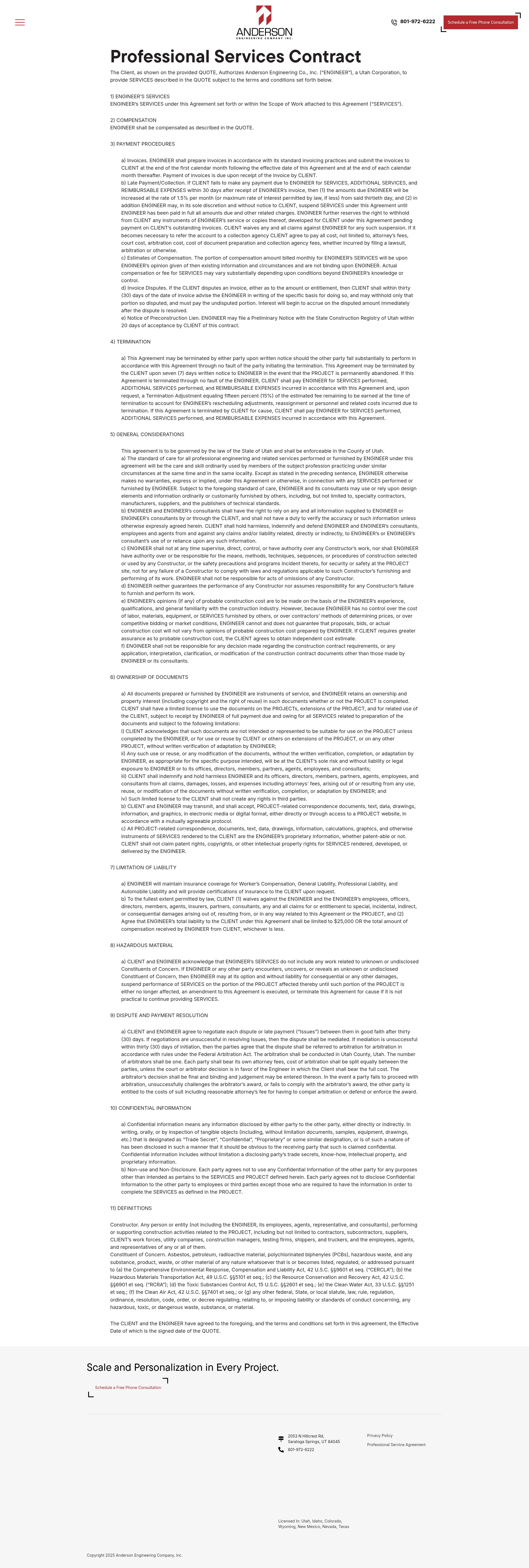 Screenshot of andersoneng.com