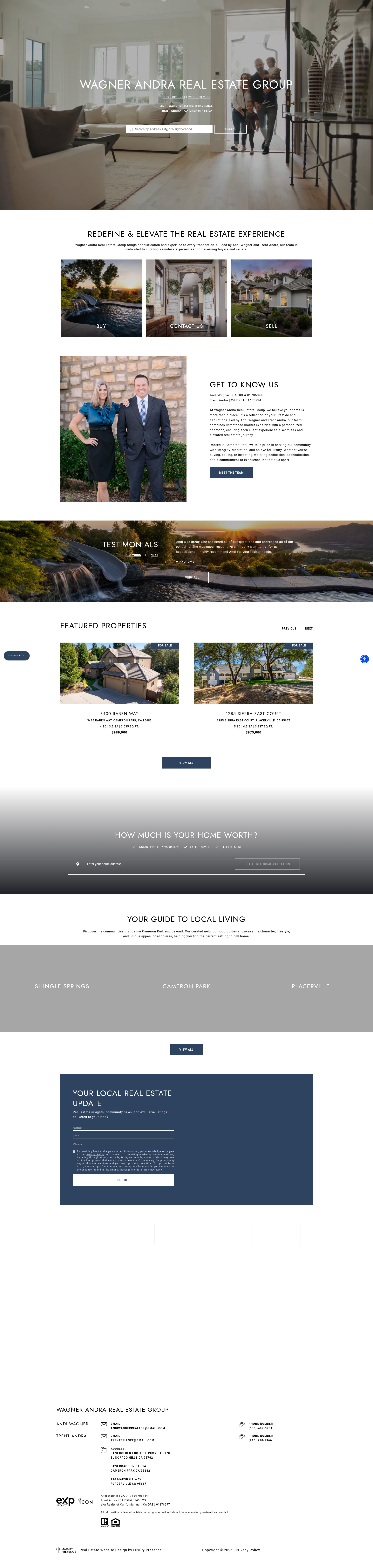 Screenshot of andiandtrent.com