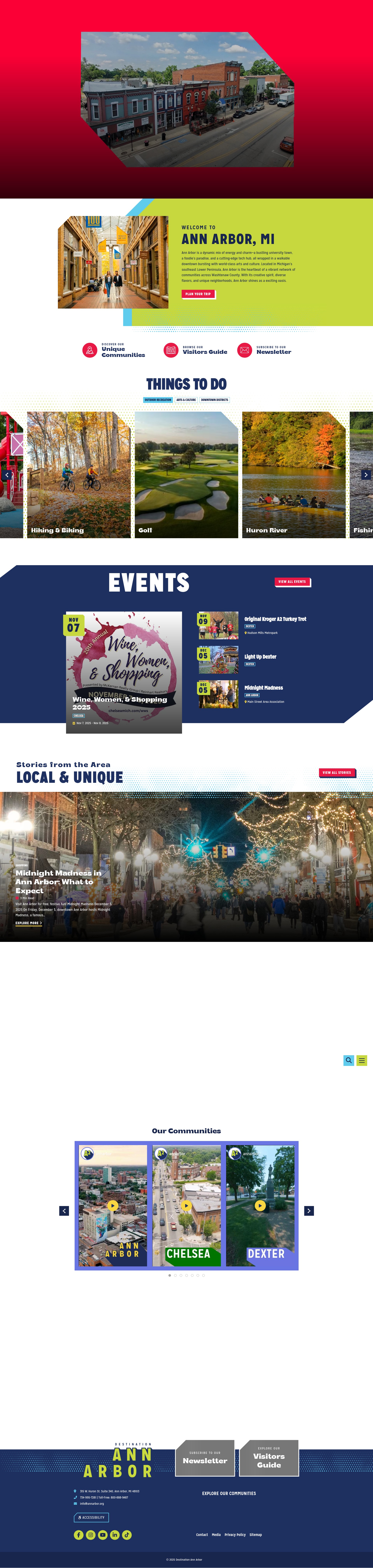 Screenshot of annarbor.org