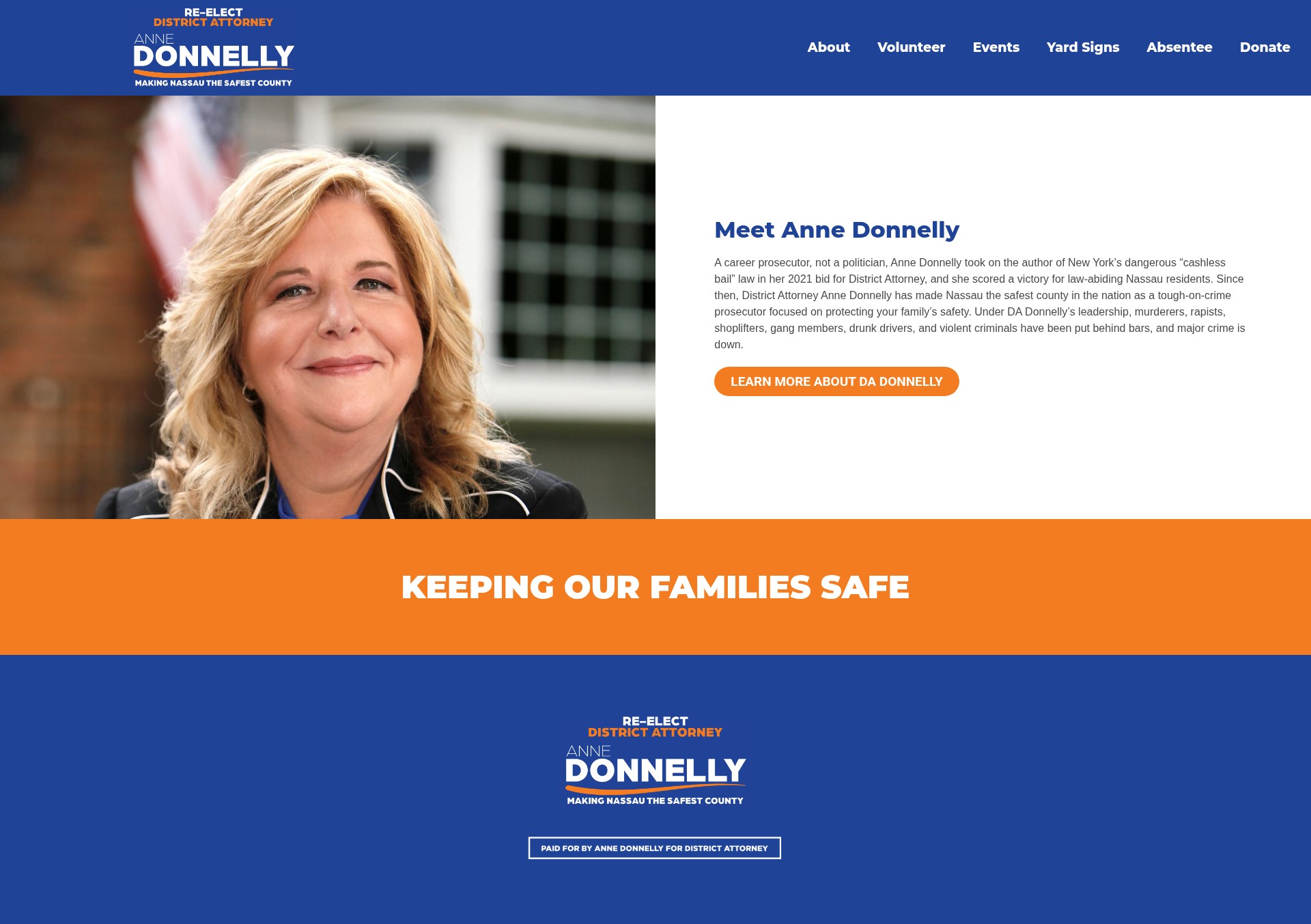 Screenshot of annedonnellyforda.com