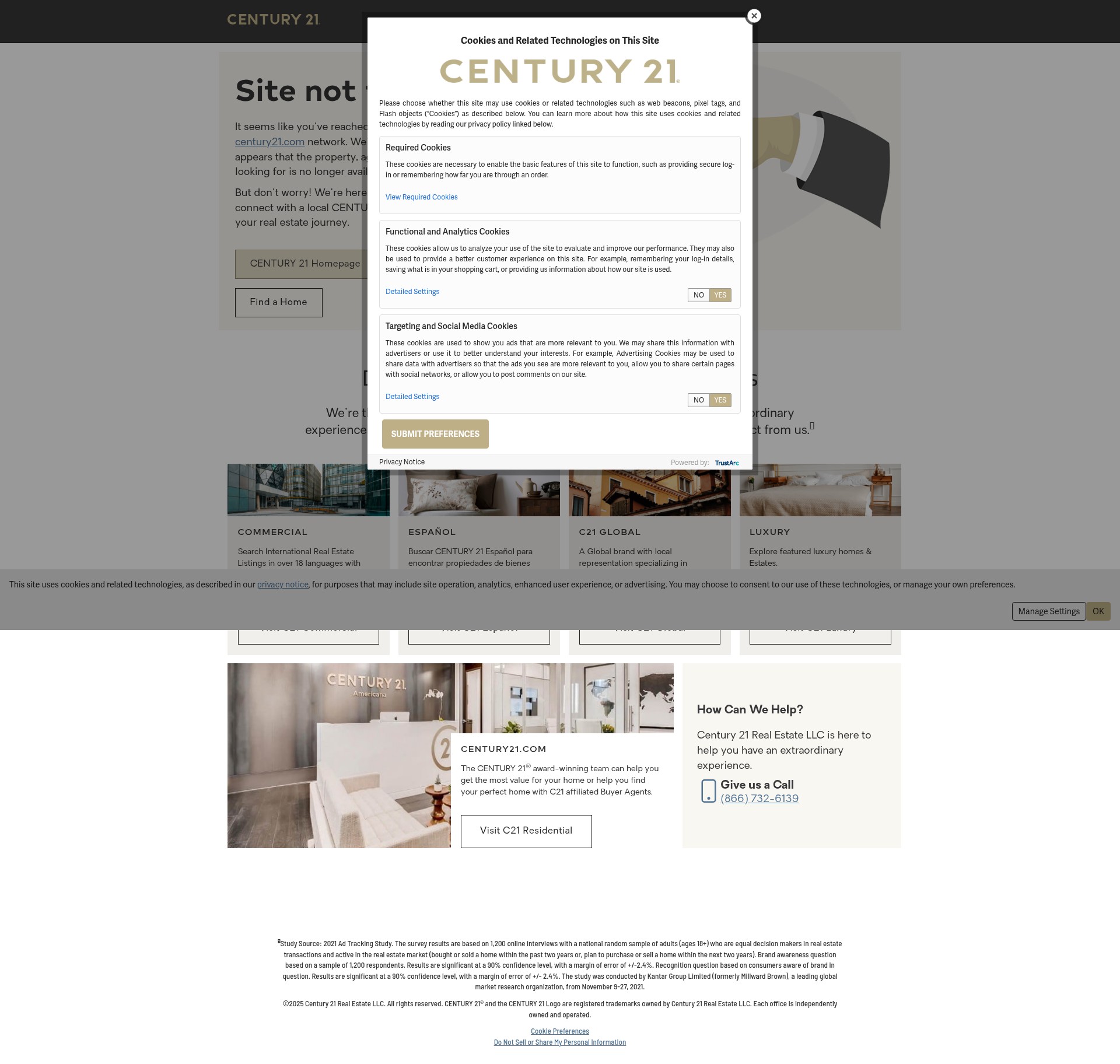 Screenshot of annmariewolf.c21.com
