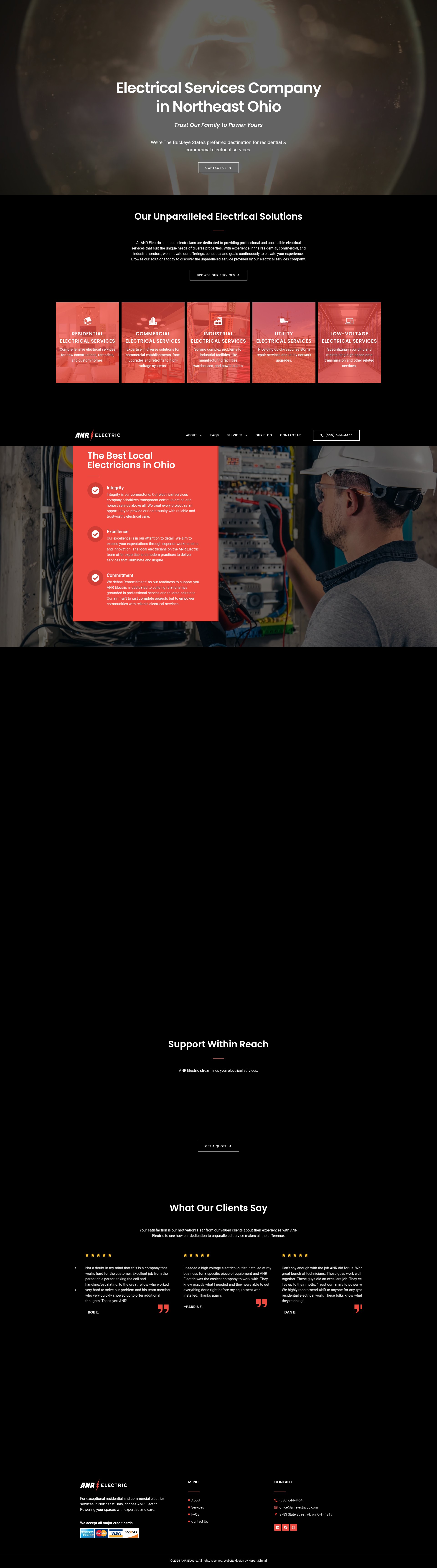 Screenshot of anrelectricco.com