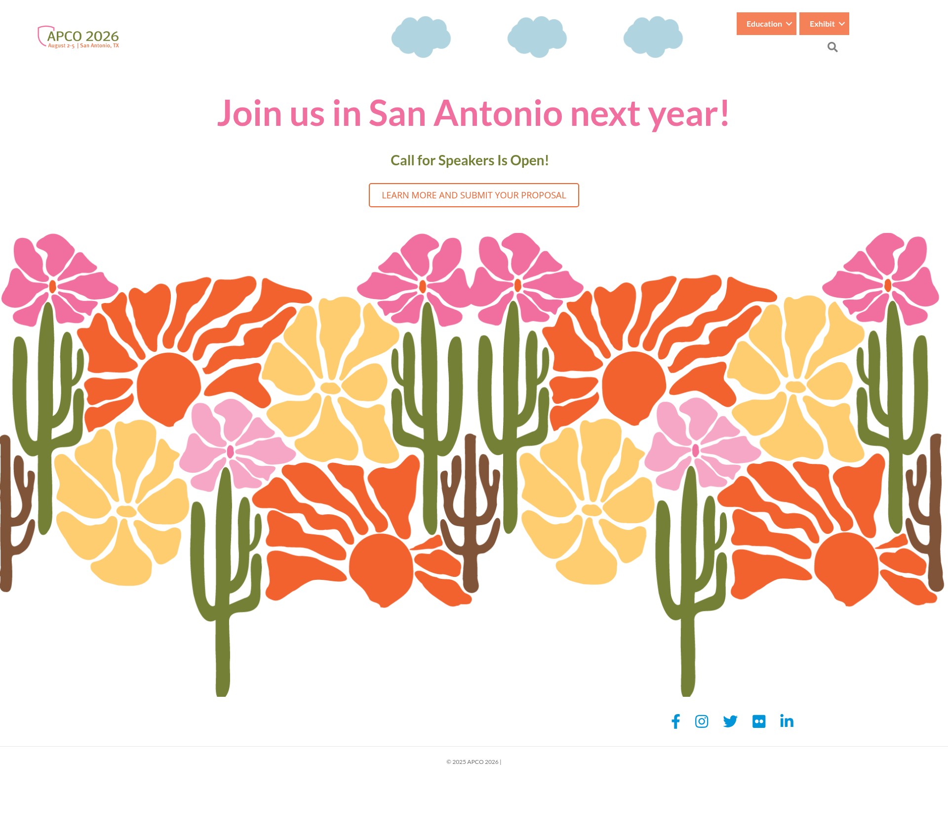 Screenshot of apco2026.org