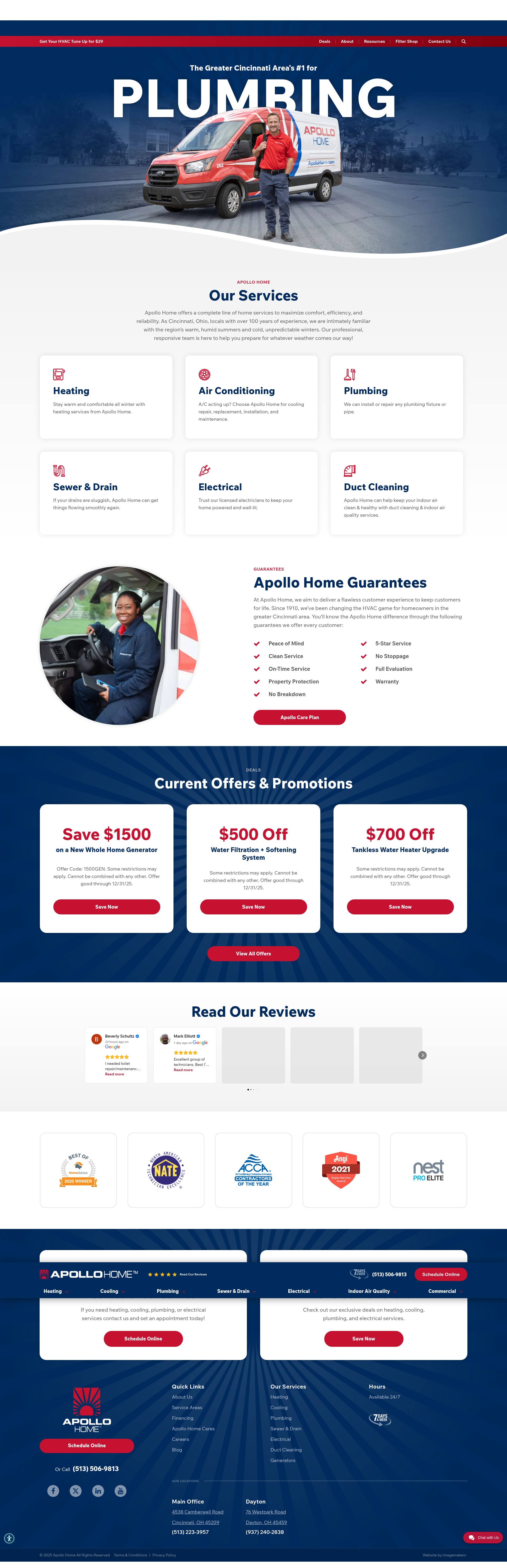 Screenshot of apollohome.com