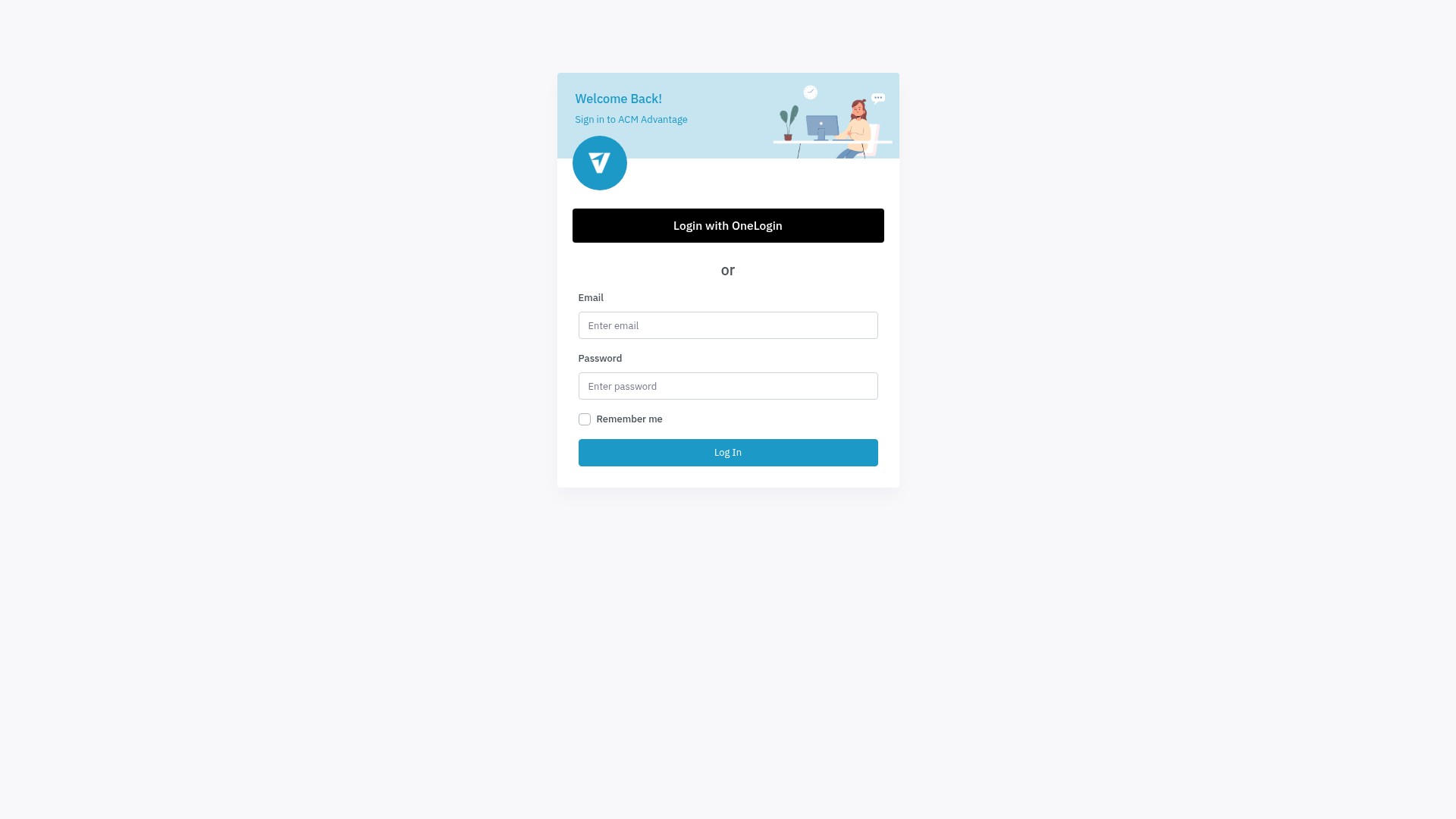 Screenshot of app.acmadvantage.com.au