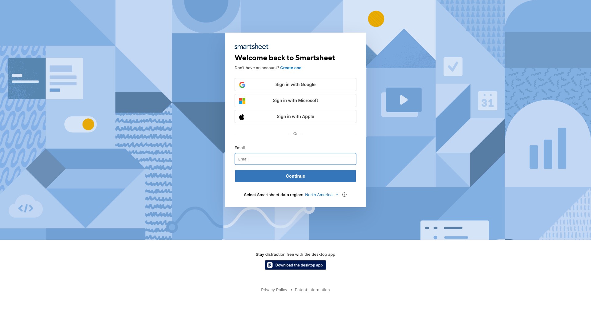 Screenshot of app.smartsheet.com