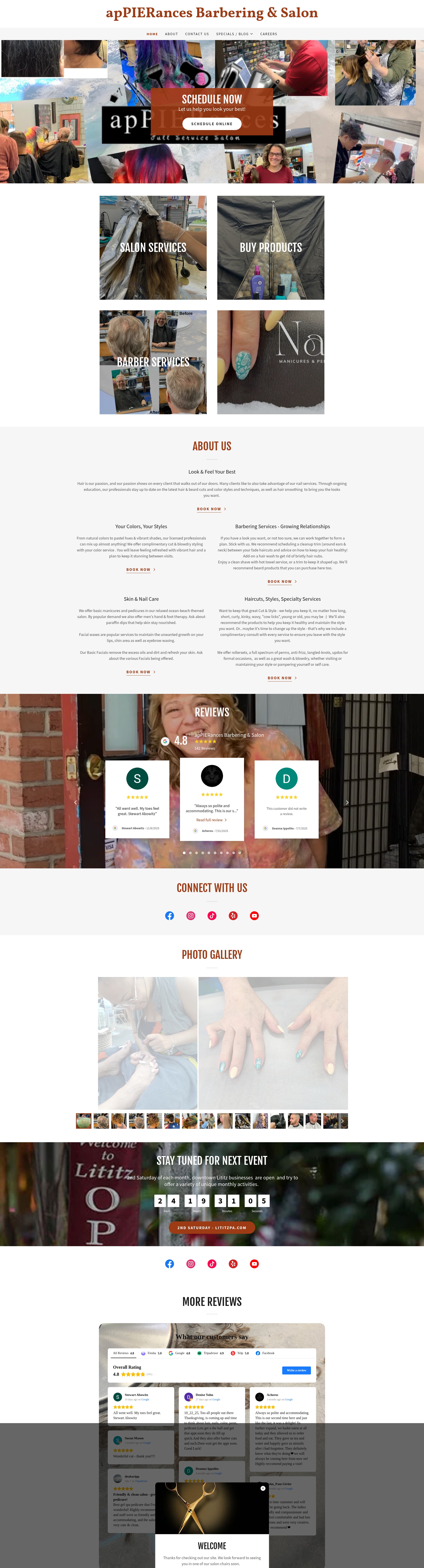 Screenshot of appierances.com