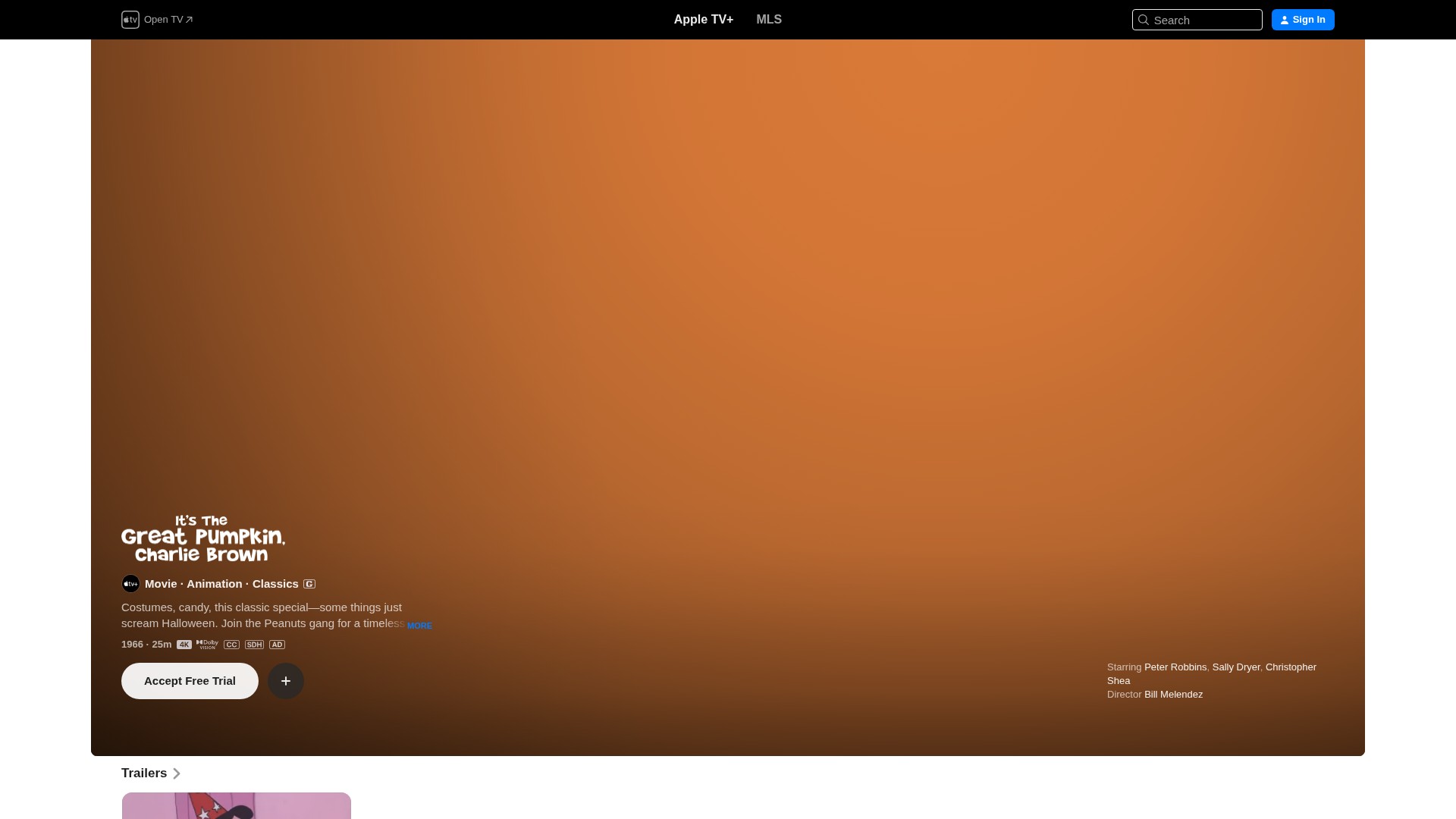 Screenshot of apple.com