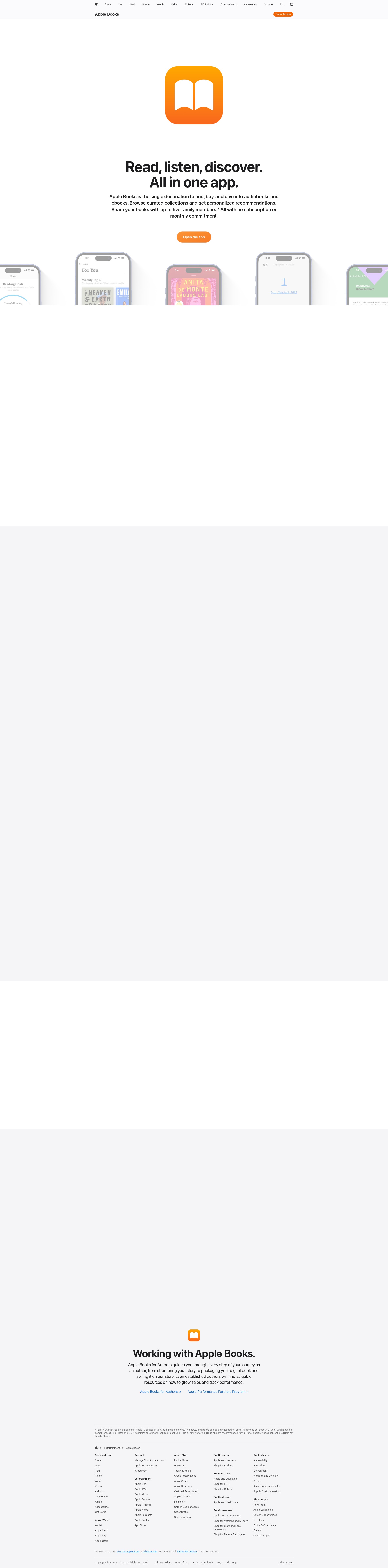 Screenshot of apps.apple.com