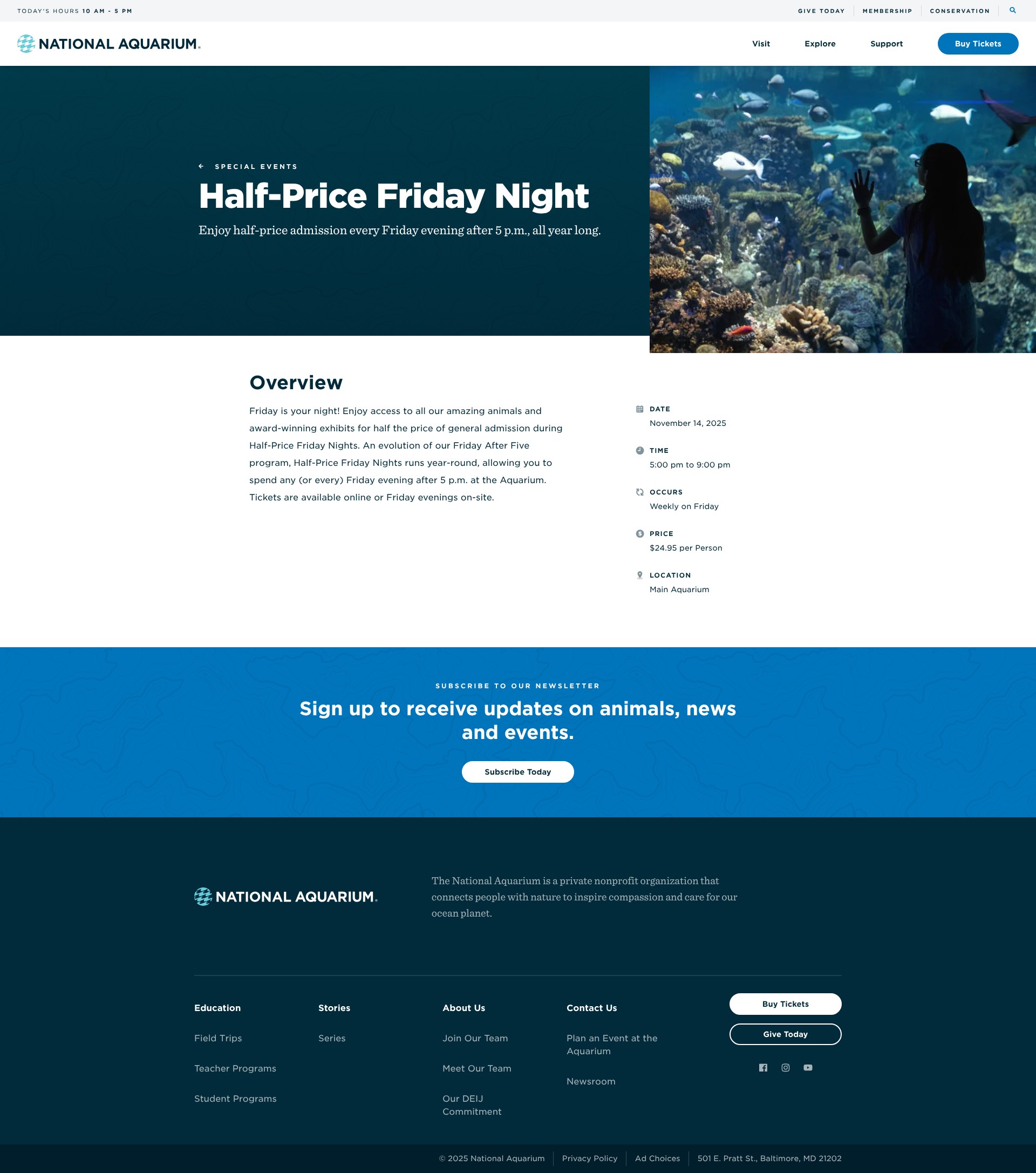 Screenshot of aqua.org