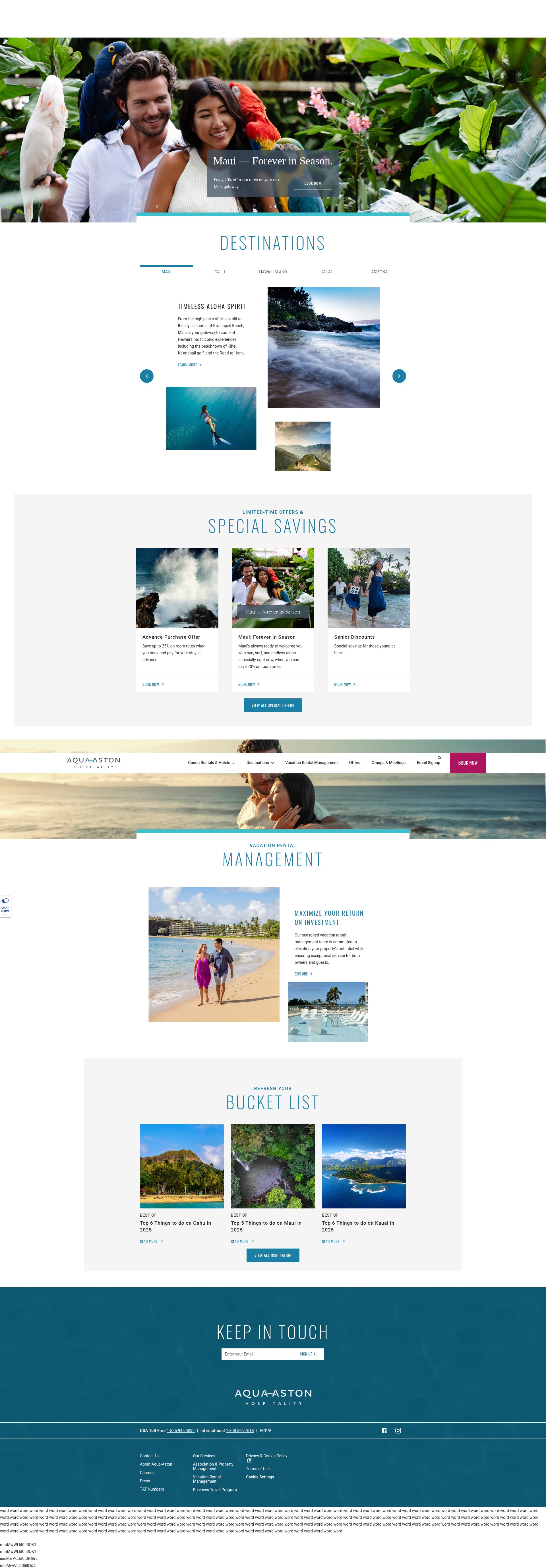 Screenshot of aquaaston.com