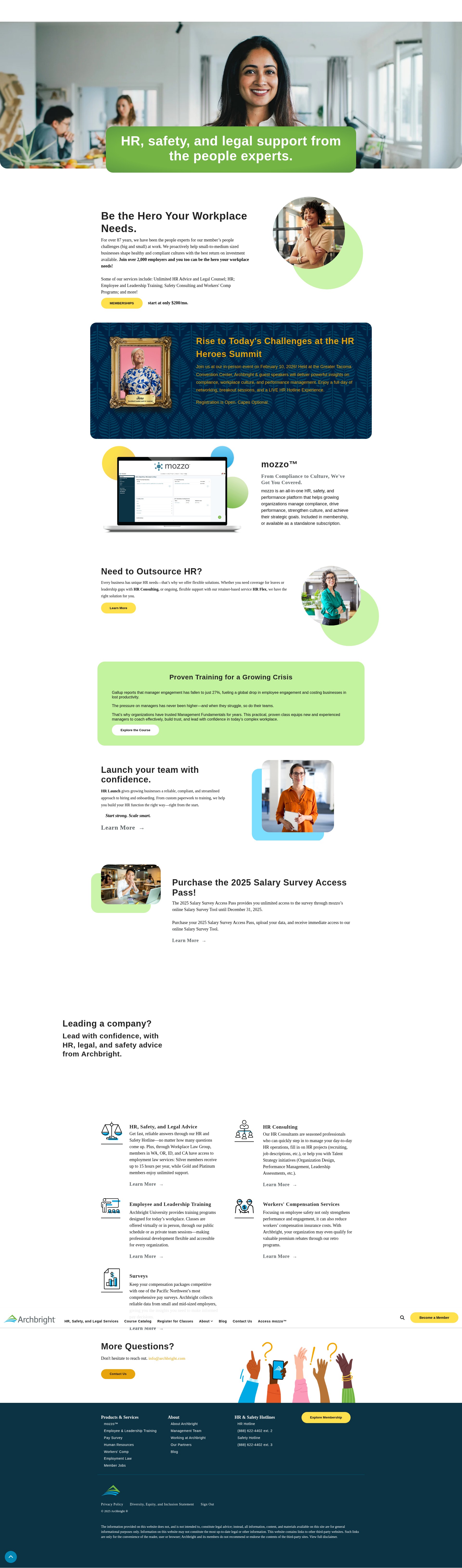 Screenshot of archbright.com