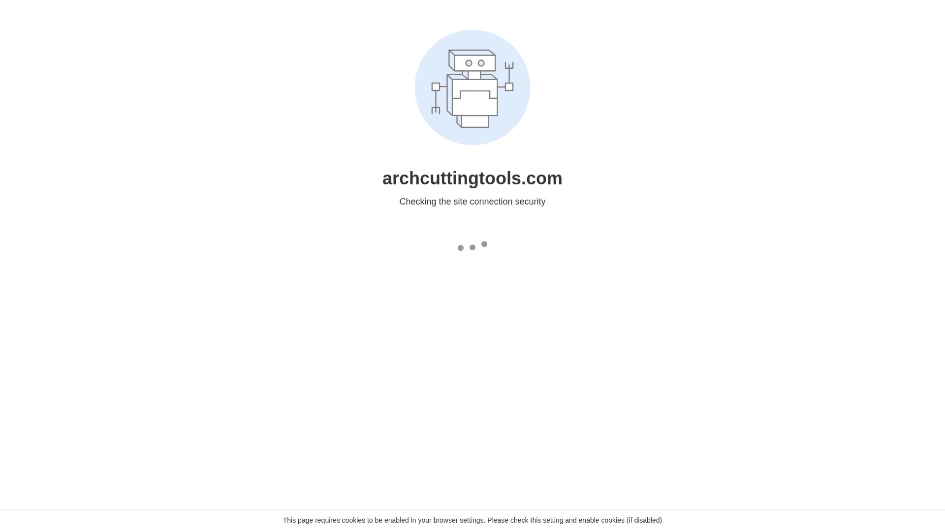 Screenshot of archcuttingtools.com
