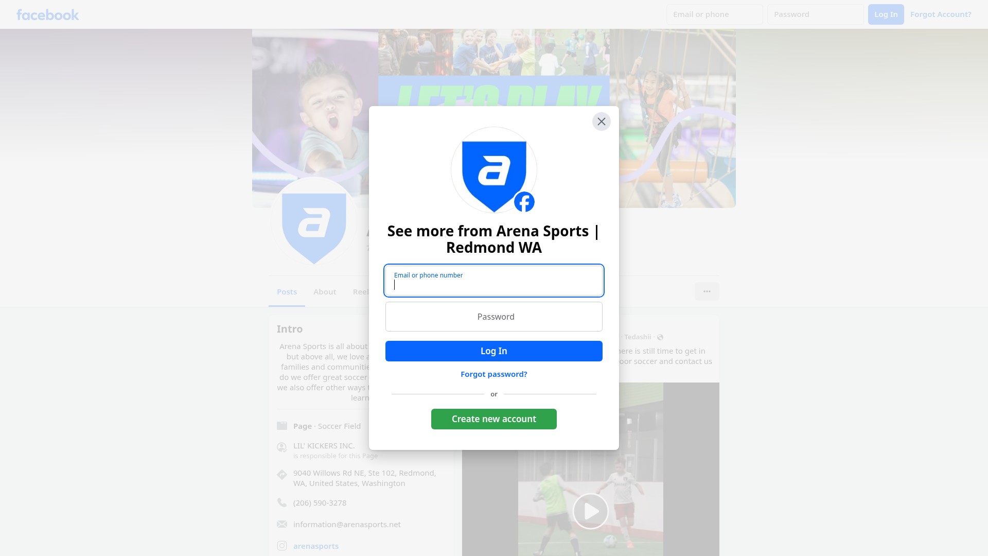 Screenshot of arenasports.net