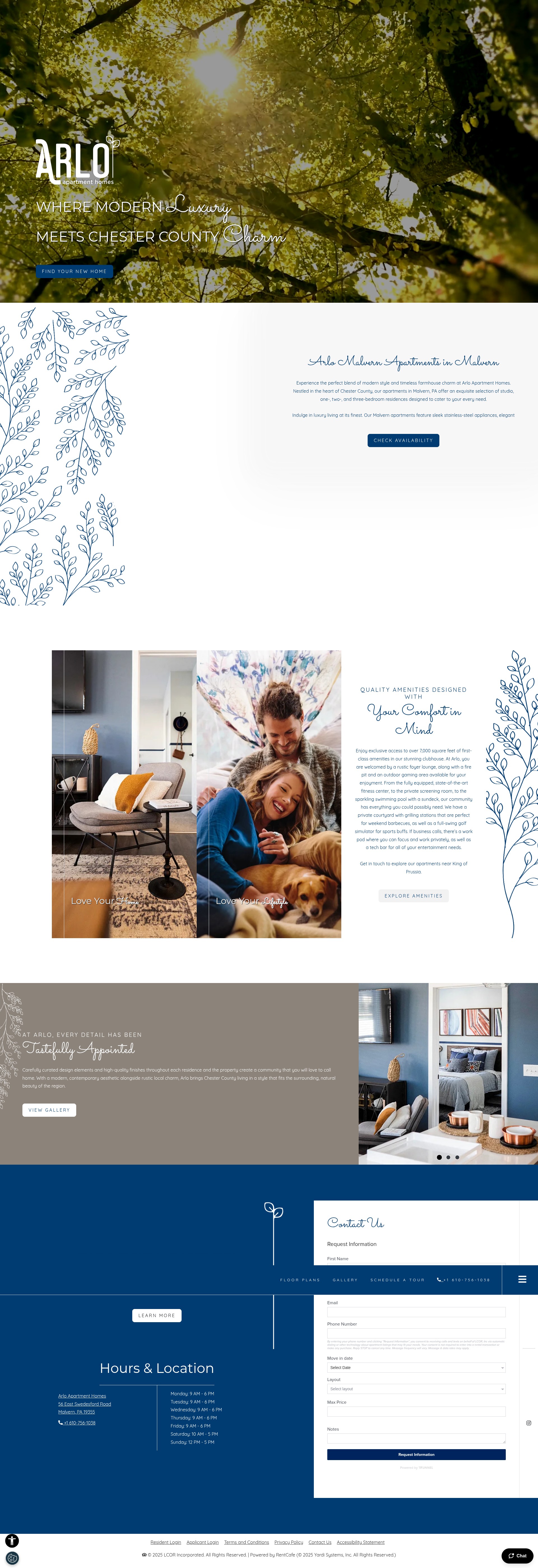 Screenshot of arlomalvern.com