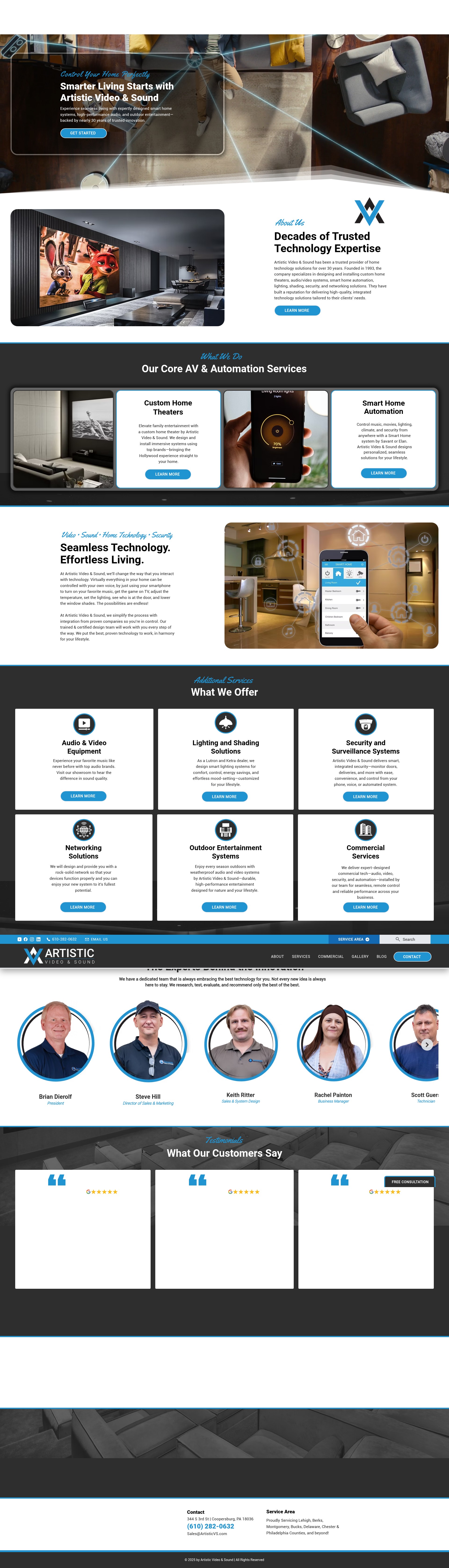 Screenshot of artisticvs.com