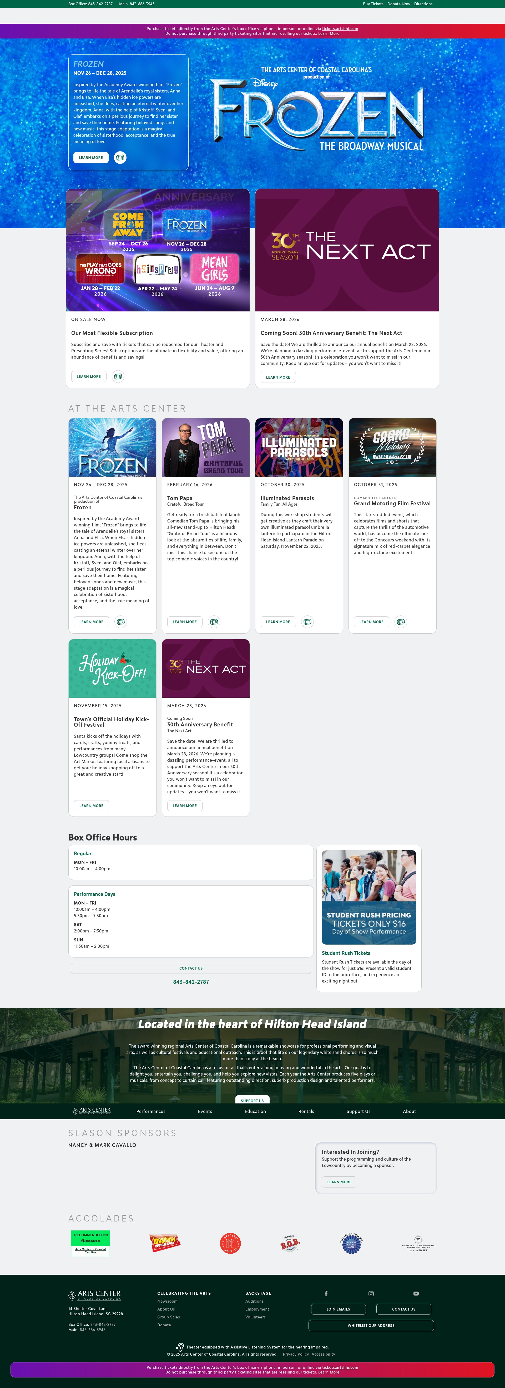 Screenshot of artshhi.com