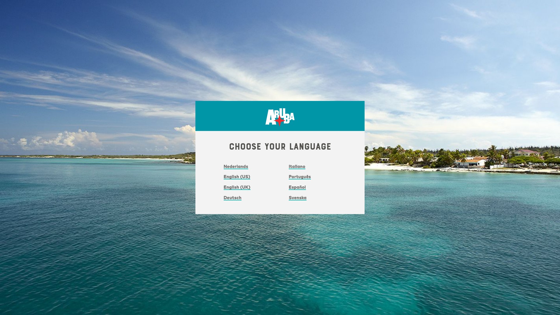 Screenshot of aruba.com