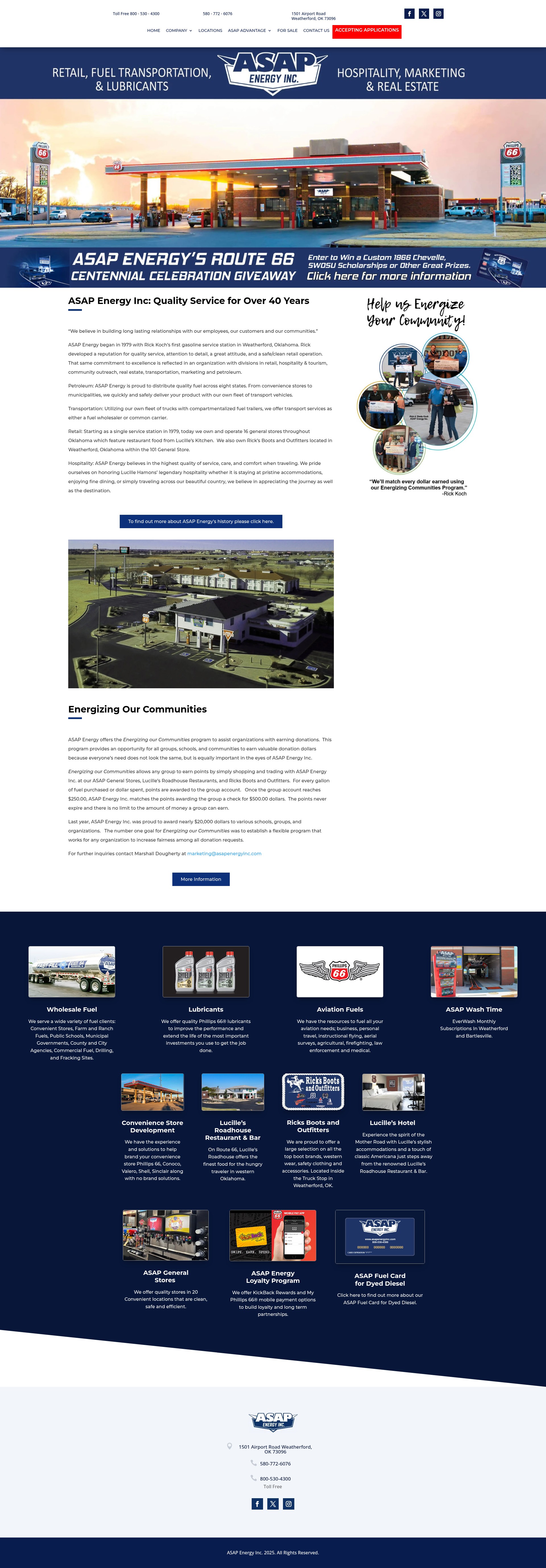 Screenshot of asapenergyinc.com