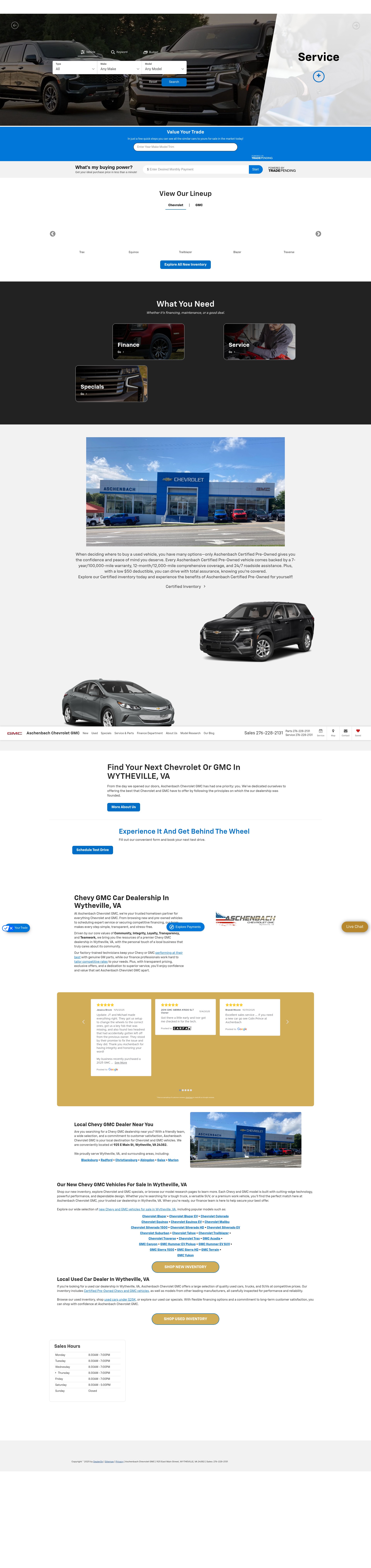 Screenshot of aschenbachchevroletbuickgmc.com
