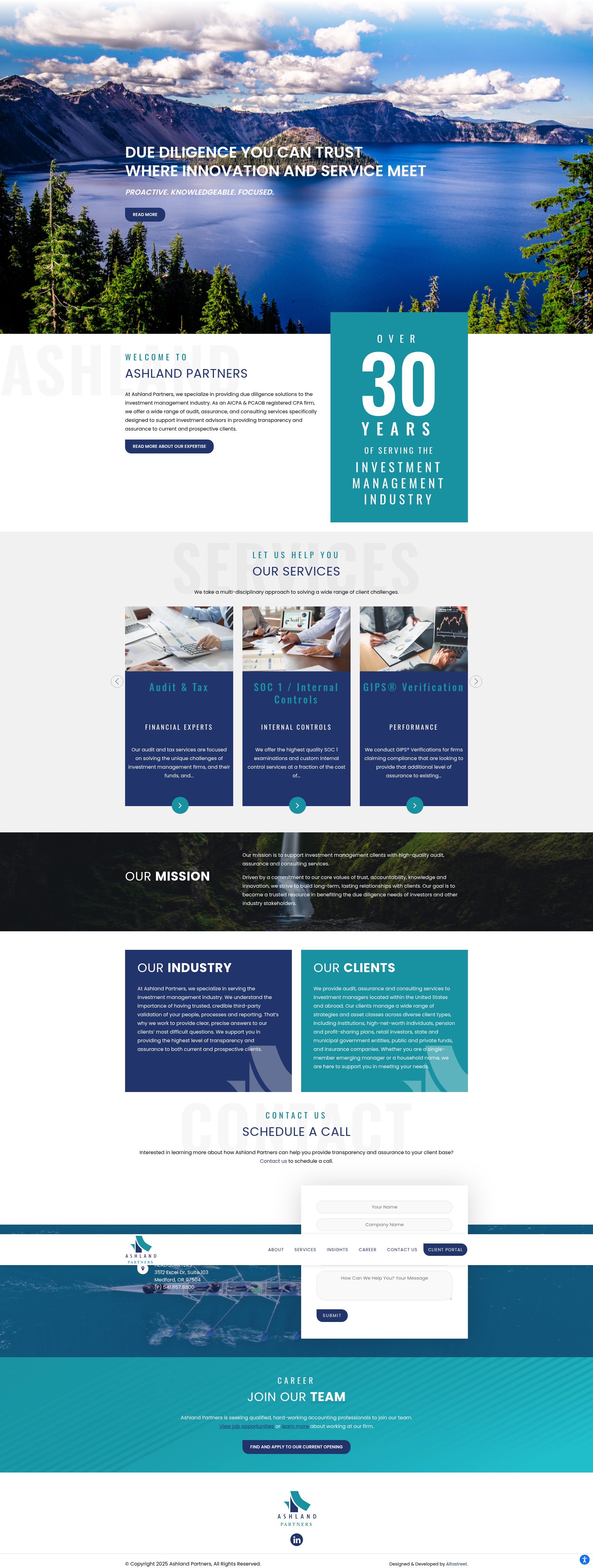 Screenshot of ashlandpartners.com