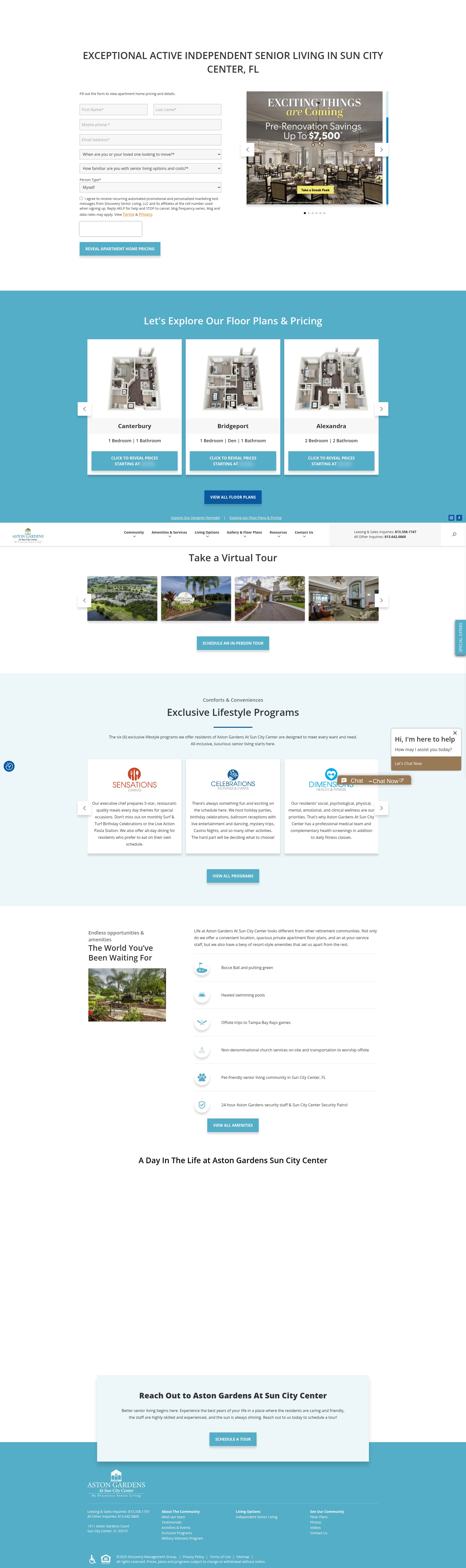 Screenshot of astongardensatsuncitycenter.com