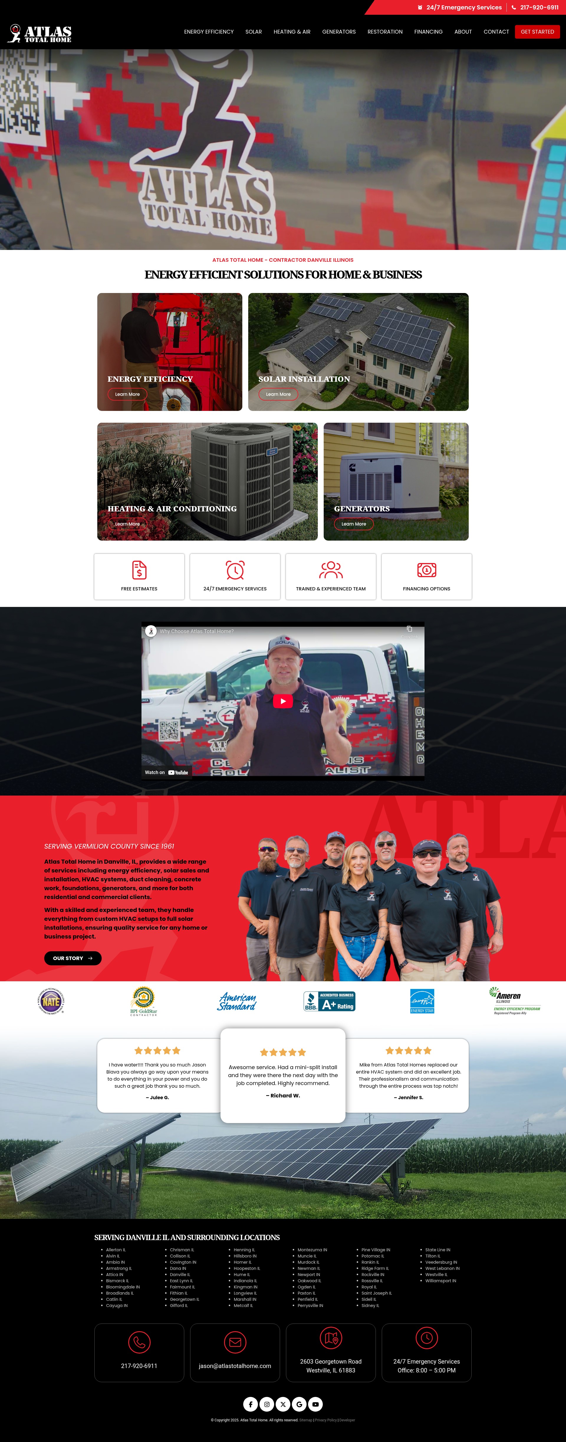 Screenshot of atlastotalhome.com