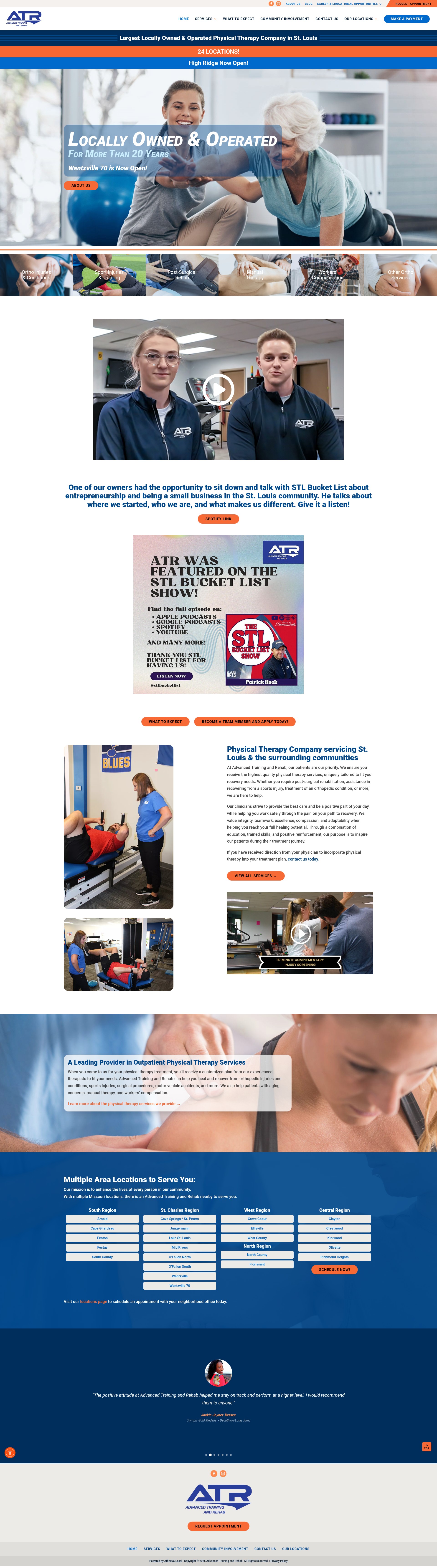Screenshot of atr-stl.com