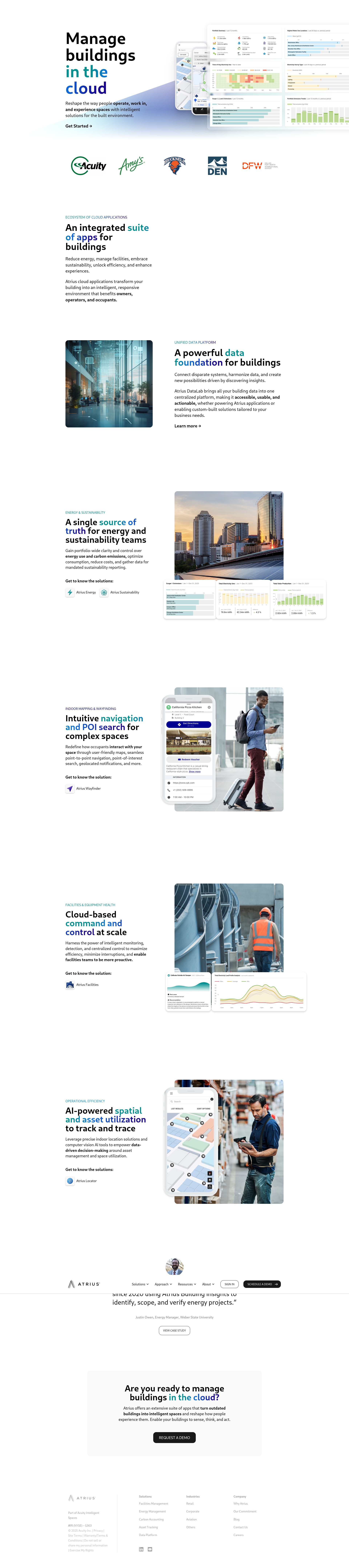 Screenshot of atrius.com