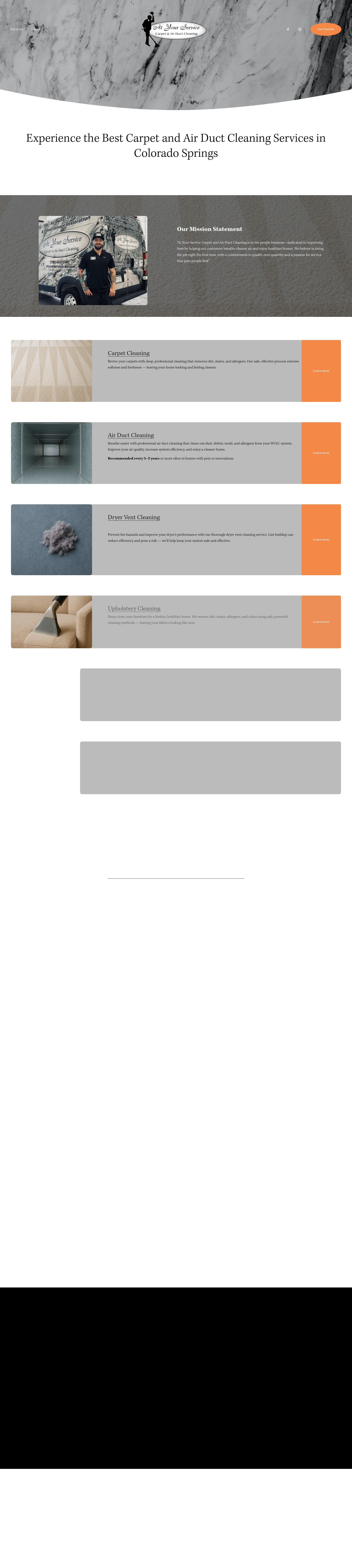 Screenshot of atyourservicecos.com