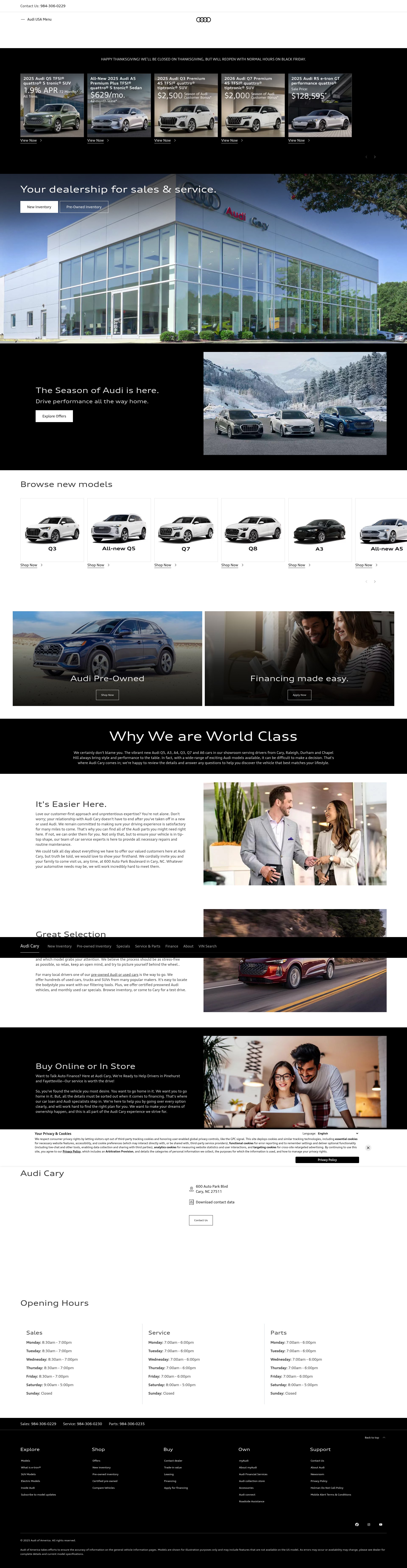 Screenshot of audicary.com