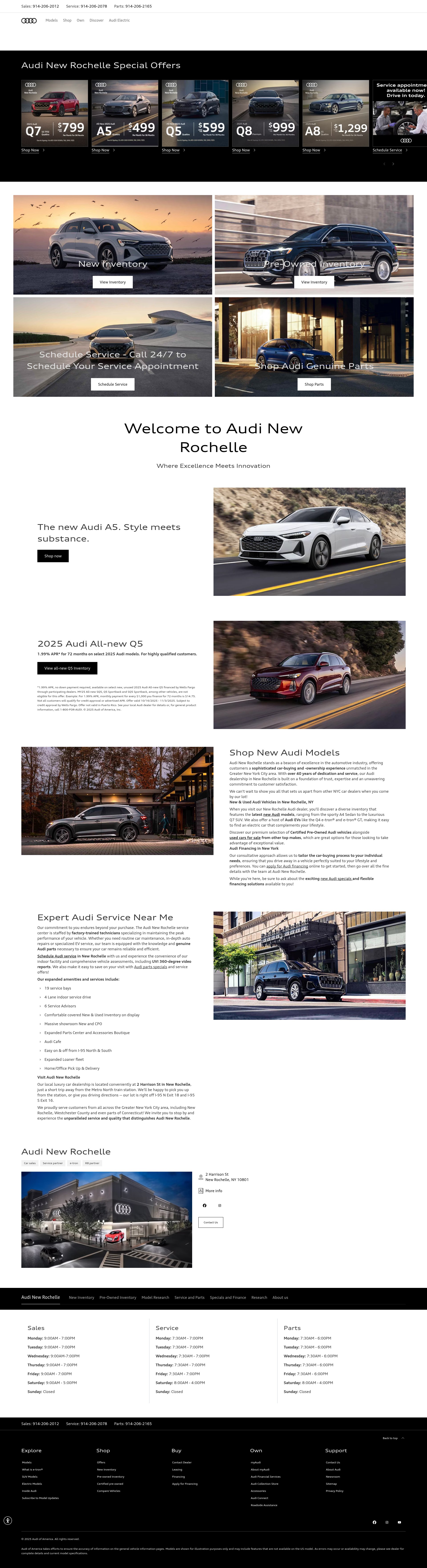Screenshot of audinewrochelle.com