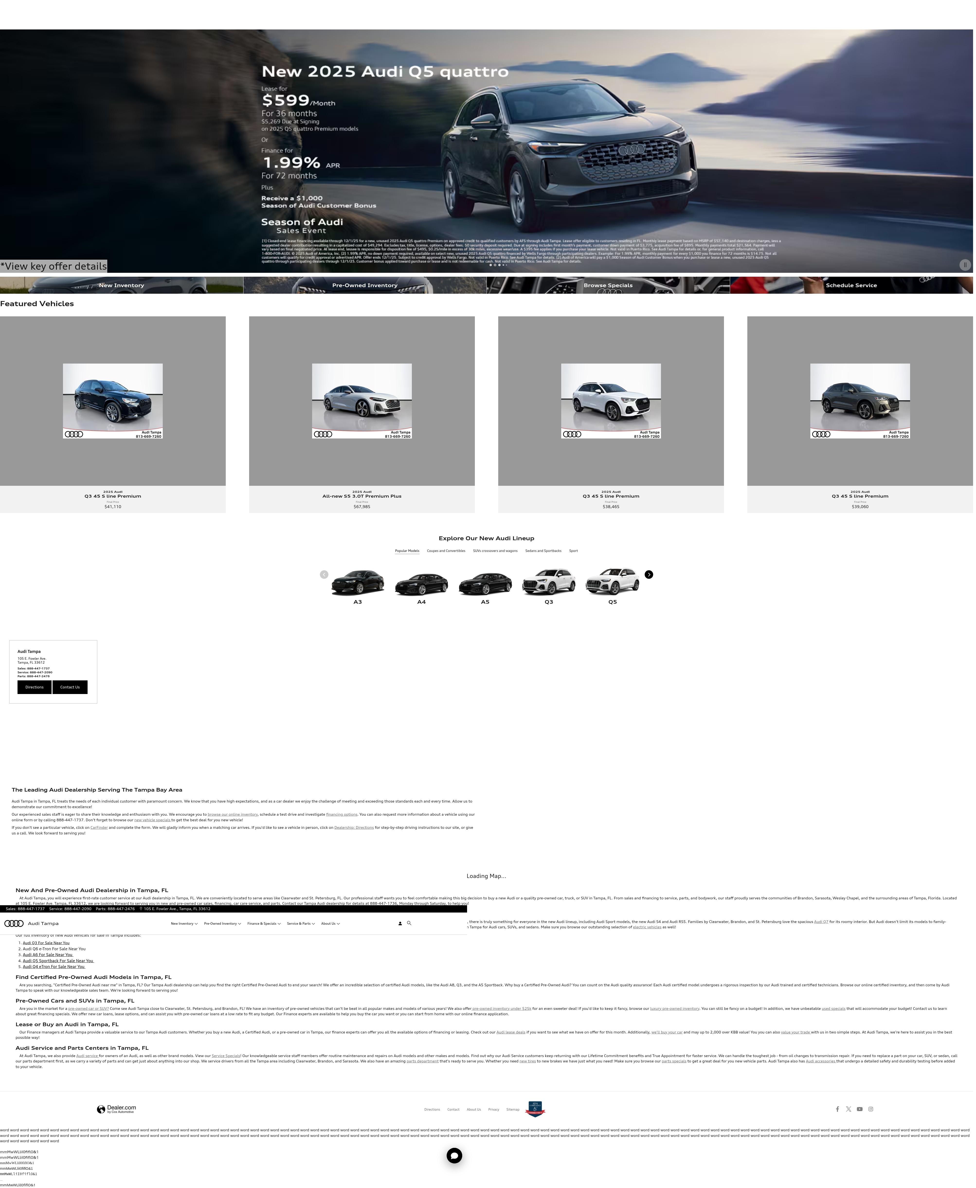 Screenshot of auditampa.com