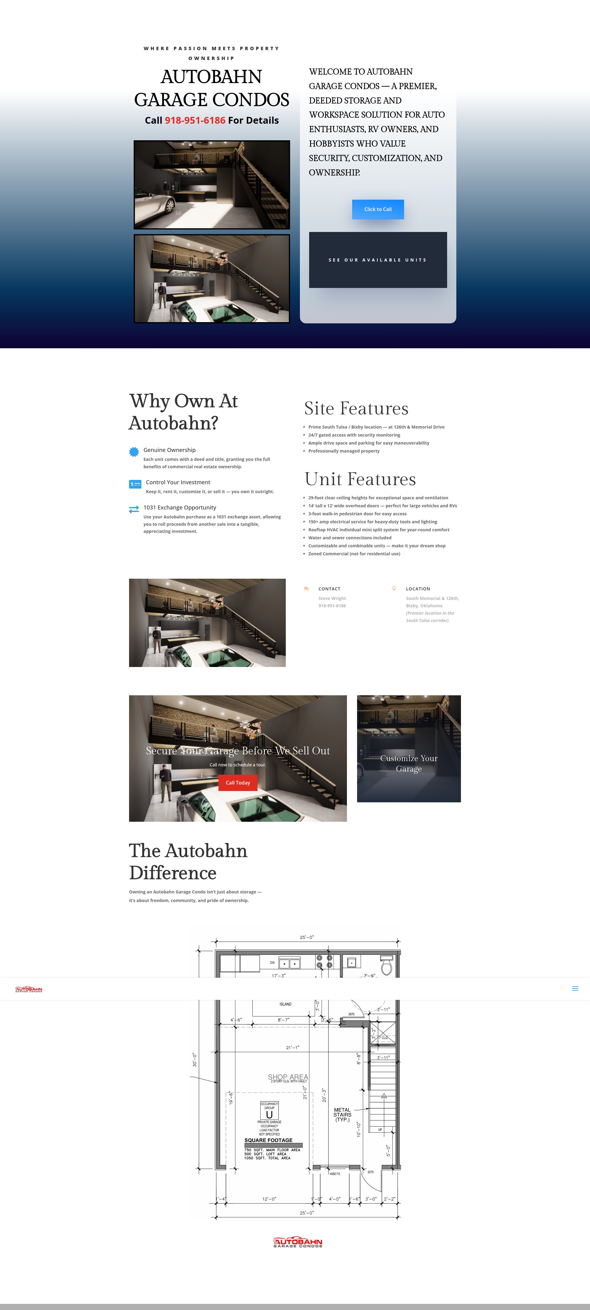 Screenshot of autobahngaragecondos.com