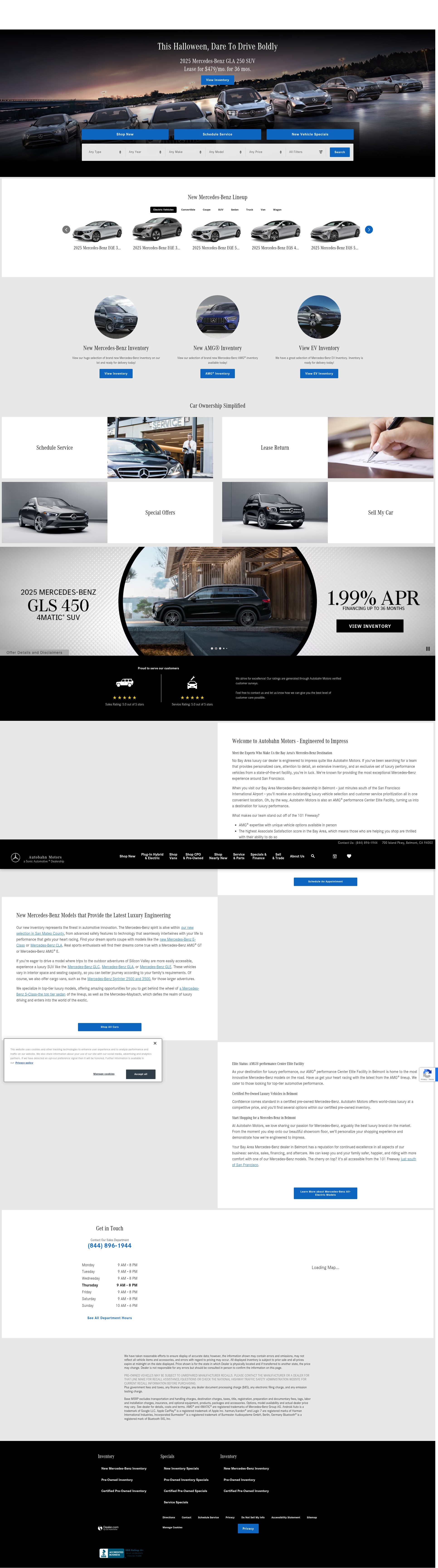 Screenshot of autobahnmotors.com