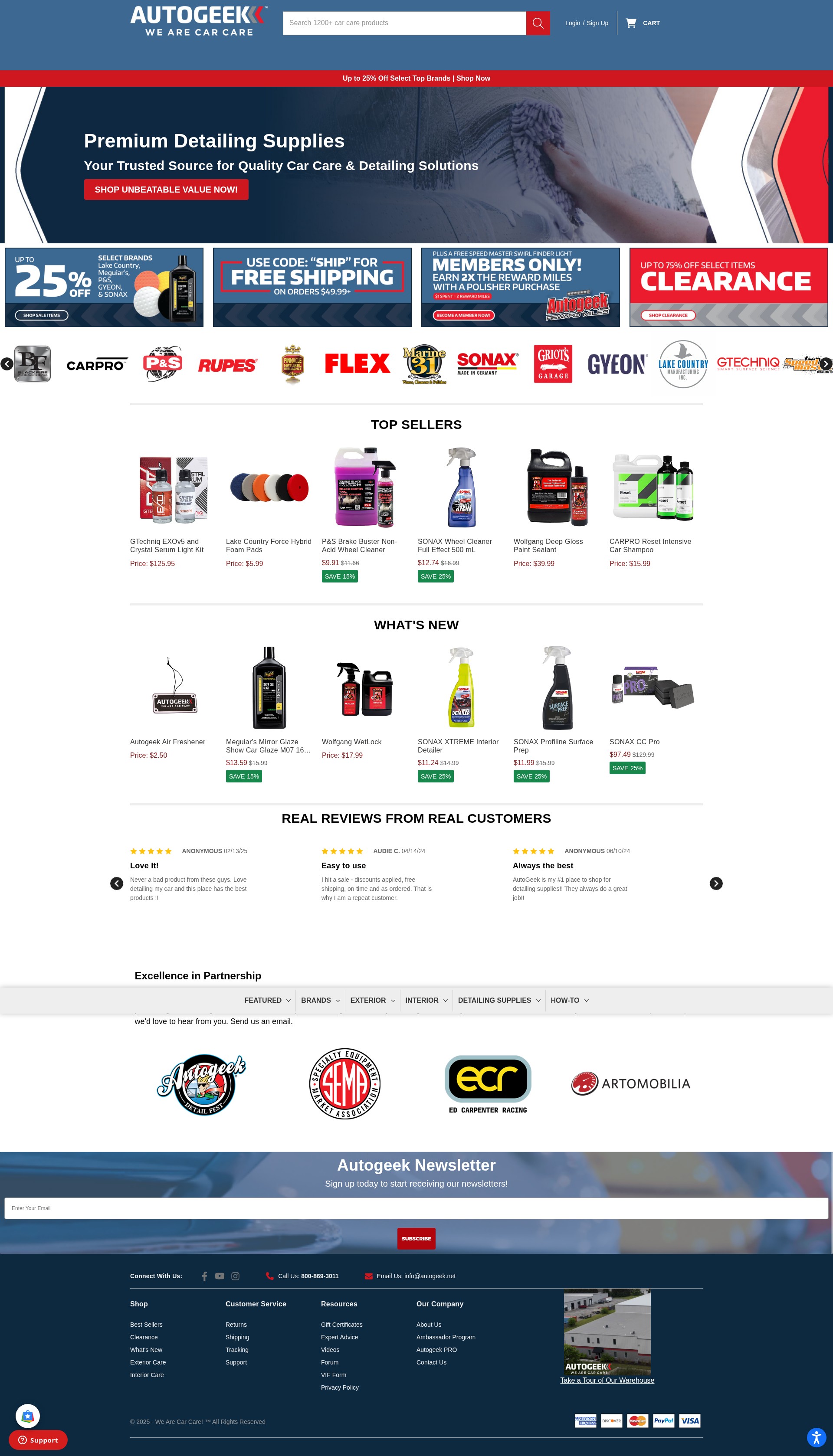 Screenshot of autogeek.net