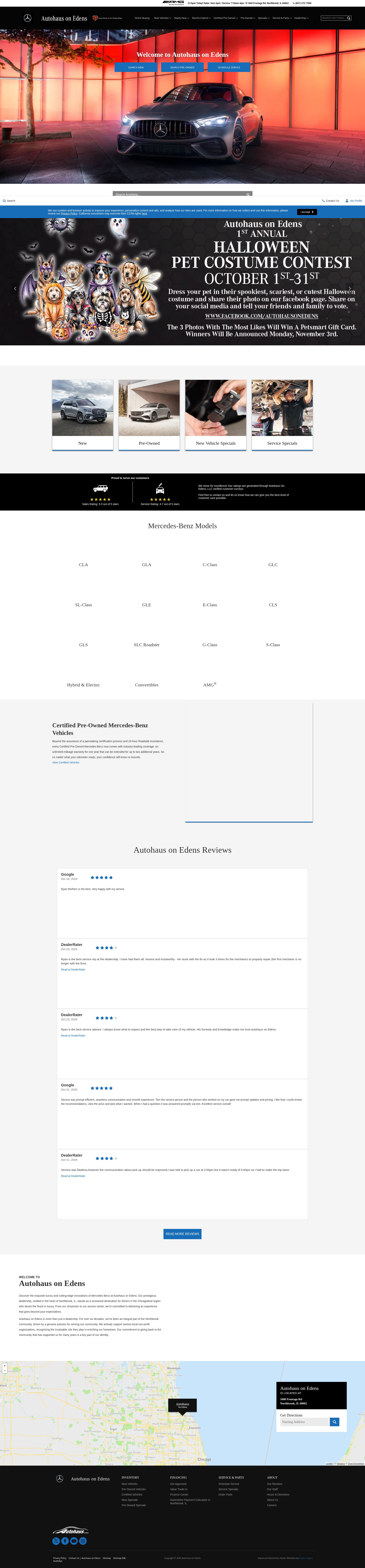 Screenshot of autohausonedens.com