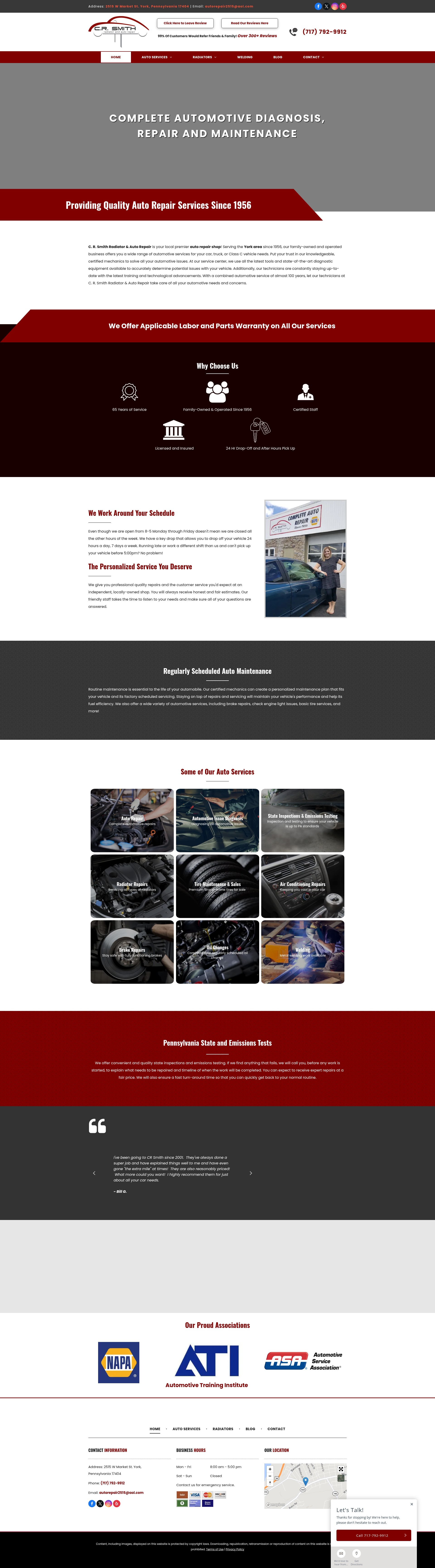 Screenshot of autorepairpa.com