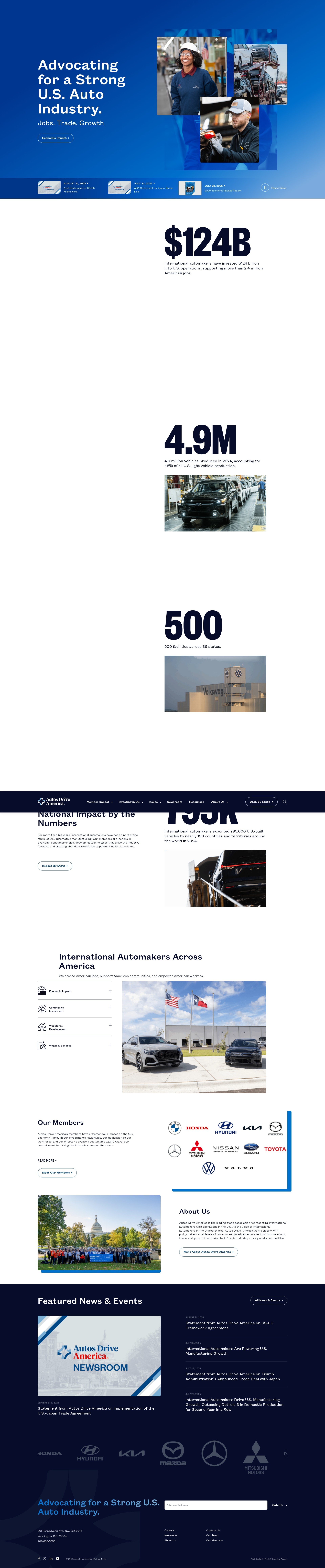 Screenshot of autosdriveamerica.org