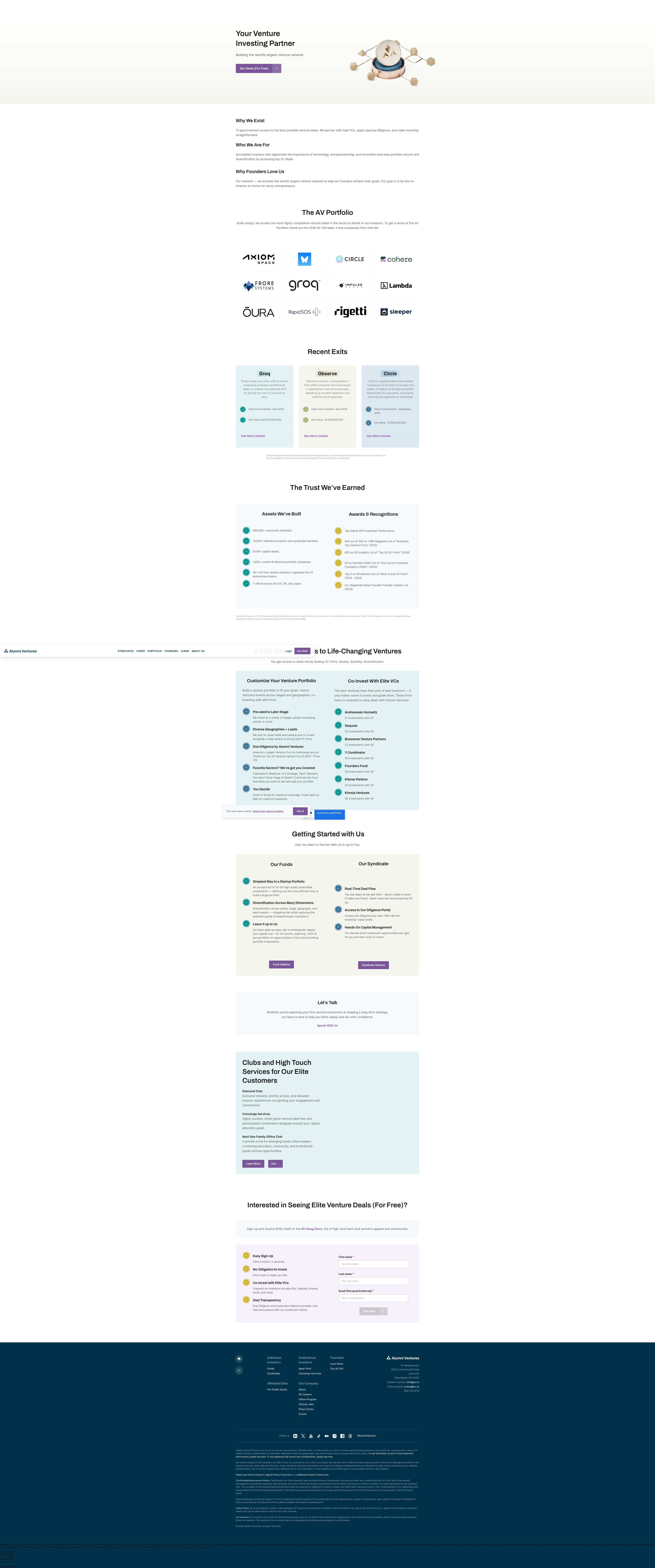 Screenshot of av.vc