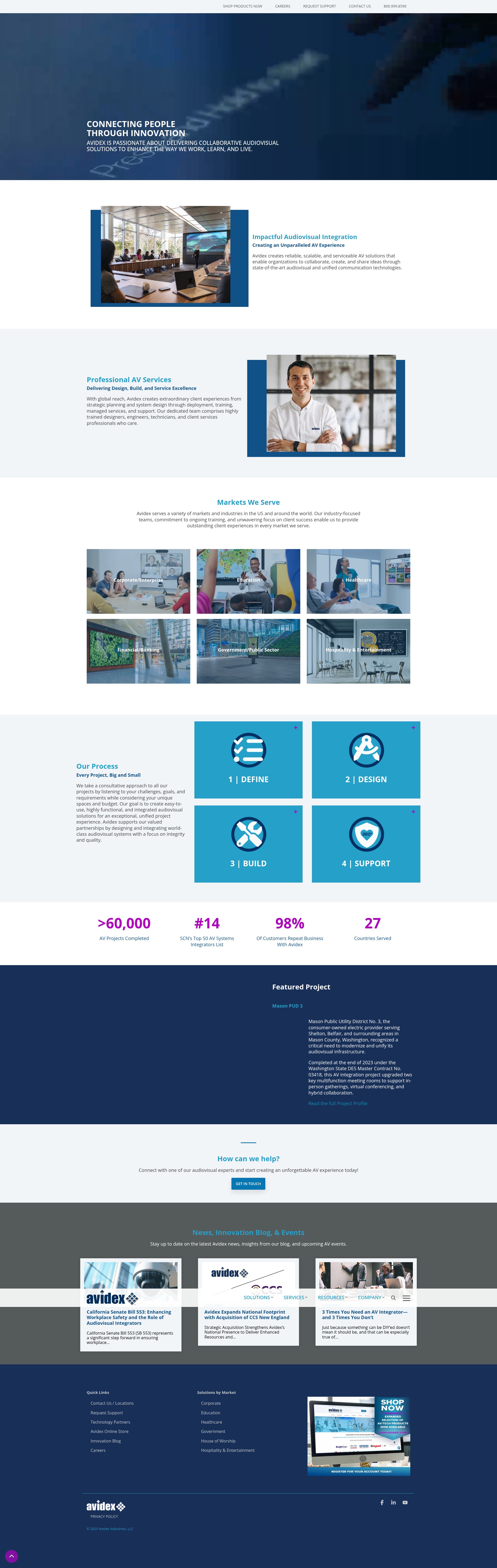 Screenshot of avidex.com