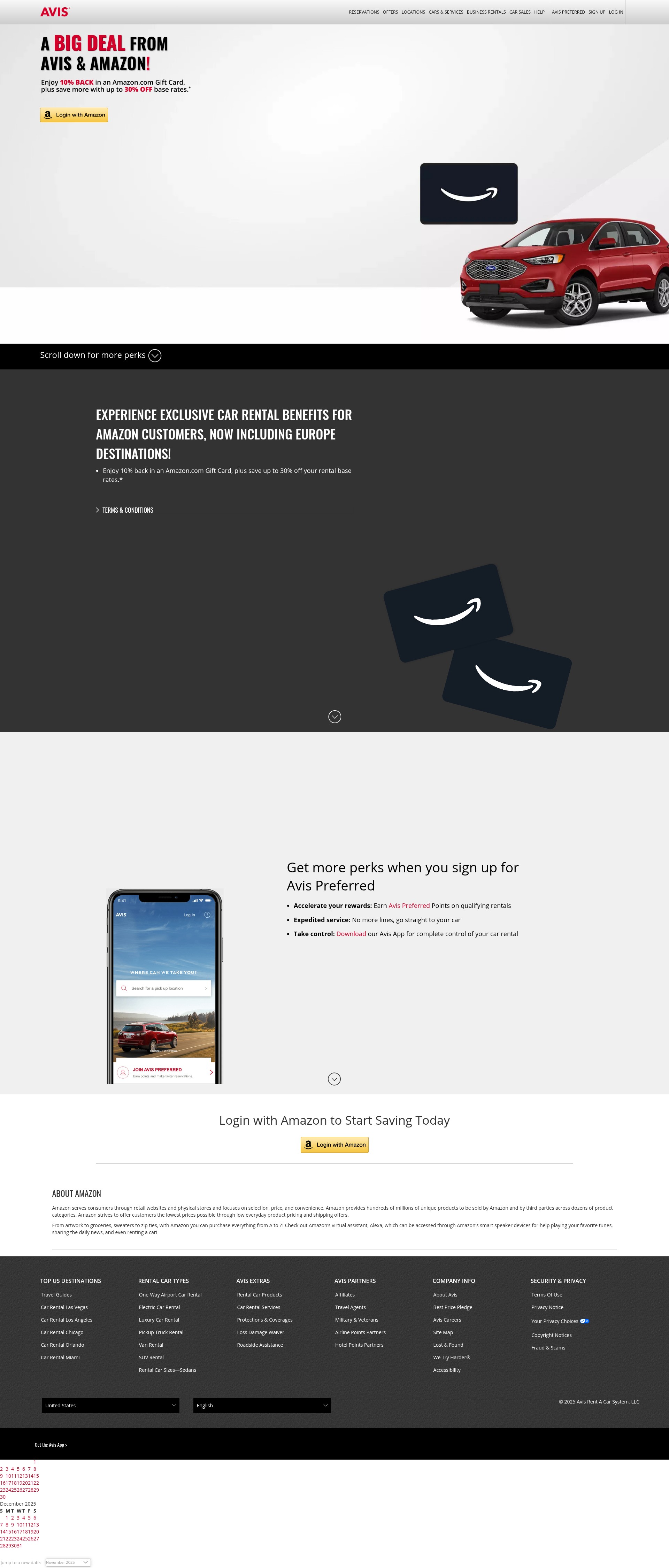 Screenshot of avis.com
