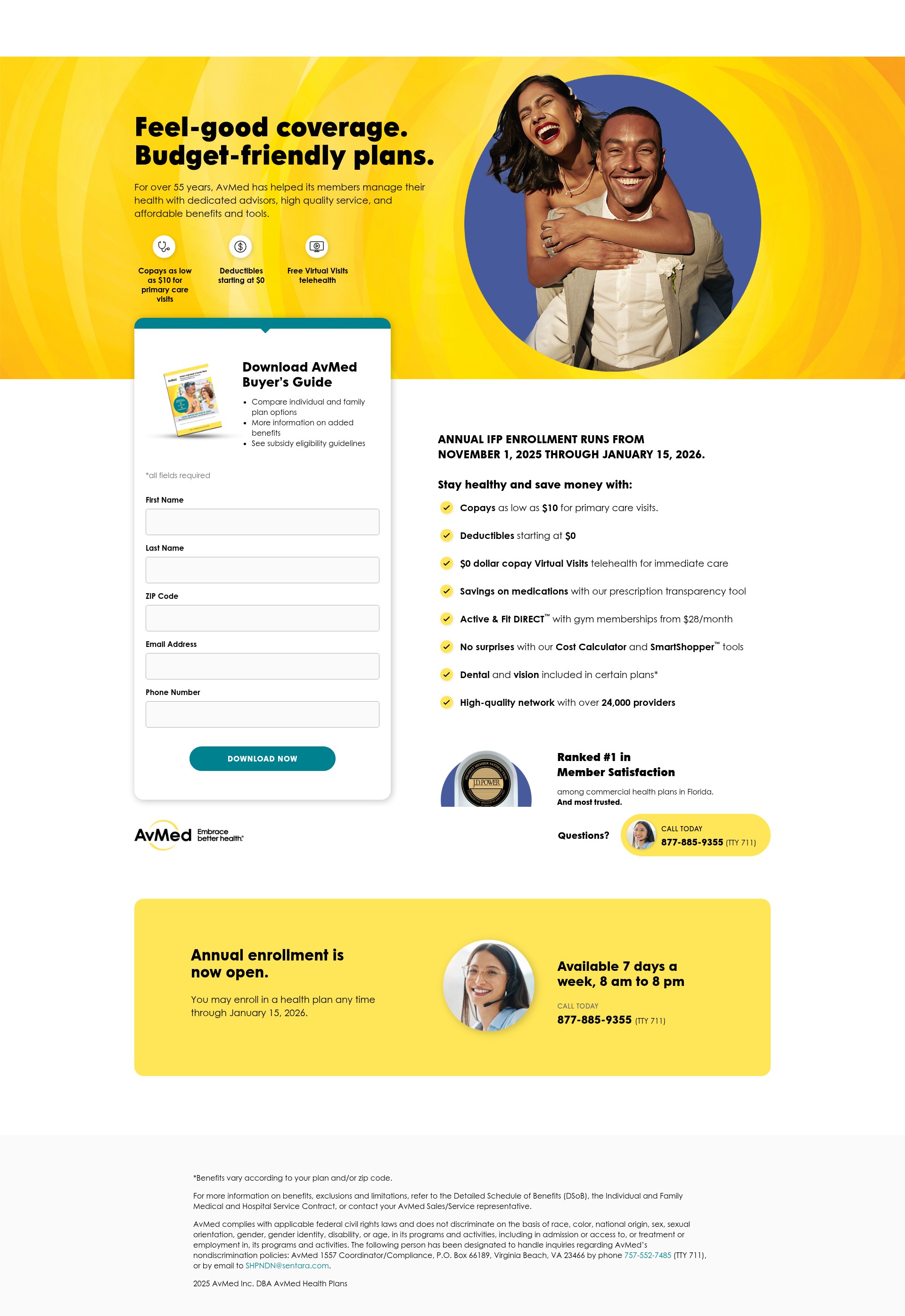 Screenshot of avmedindividualmarketplace.org