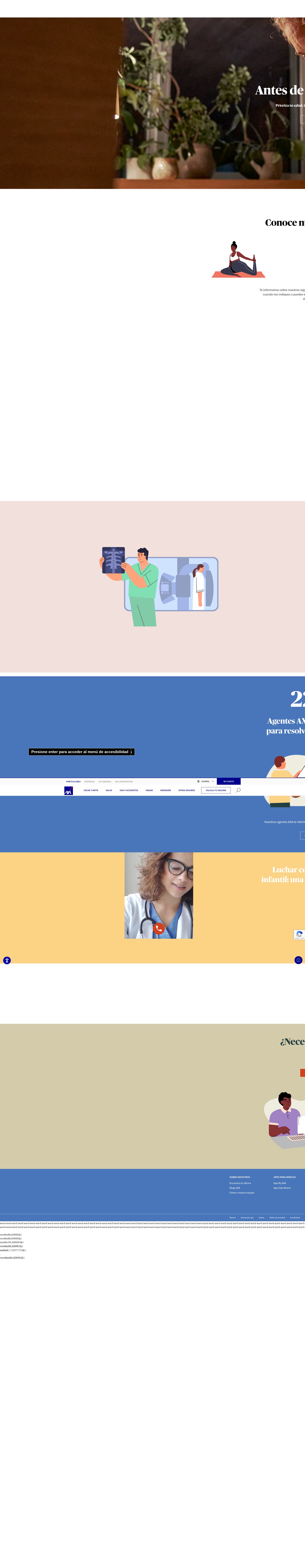 Screenshot of axa.es