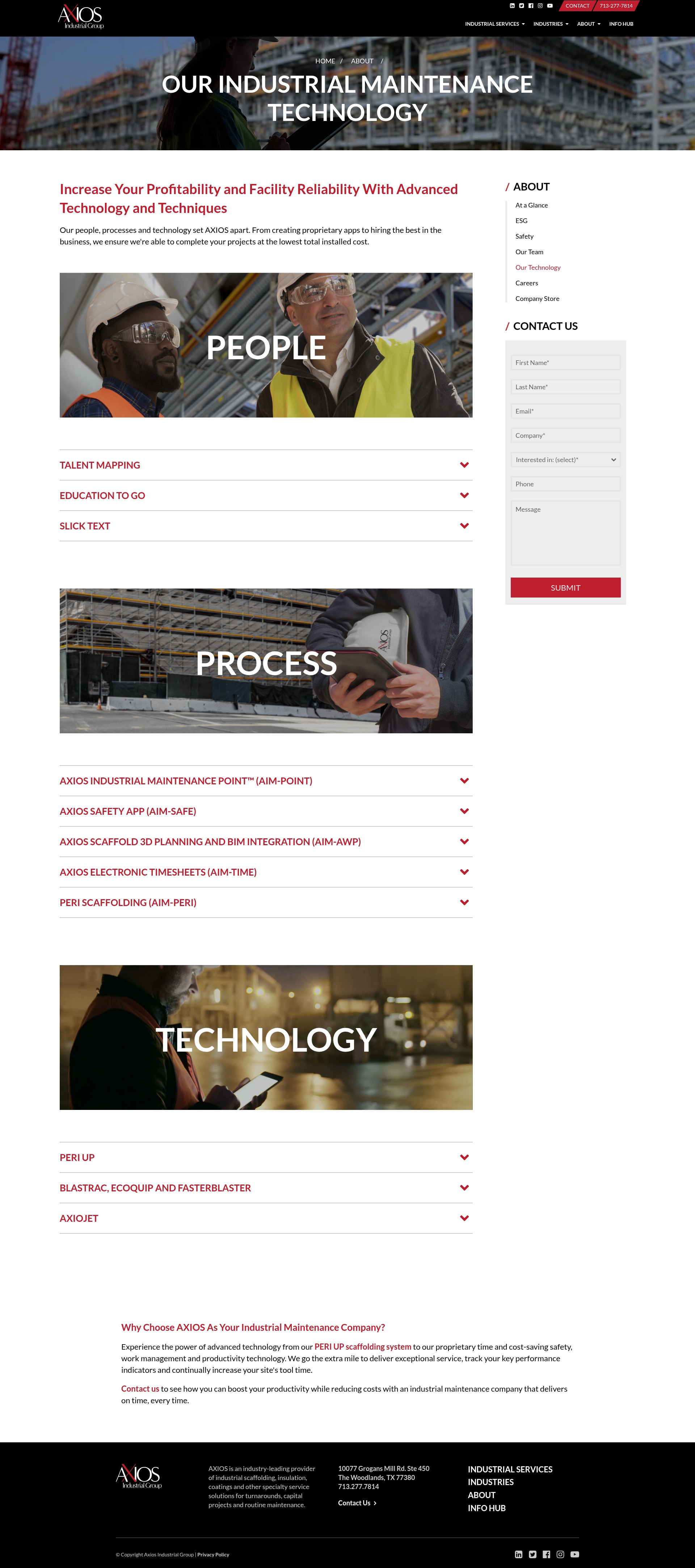 Screenshot of axiosindustrial.com
