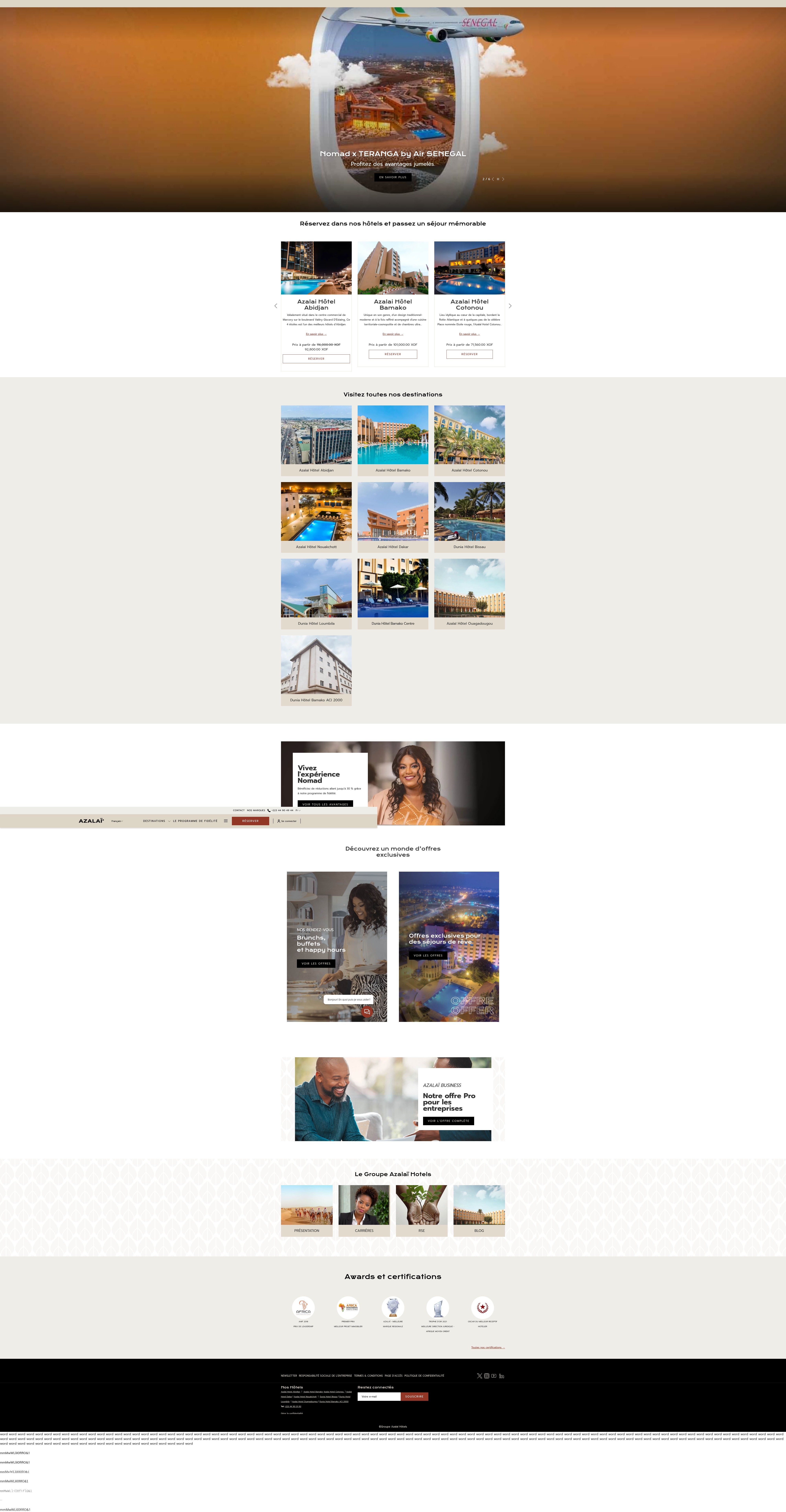 Screenshot of azalai.com