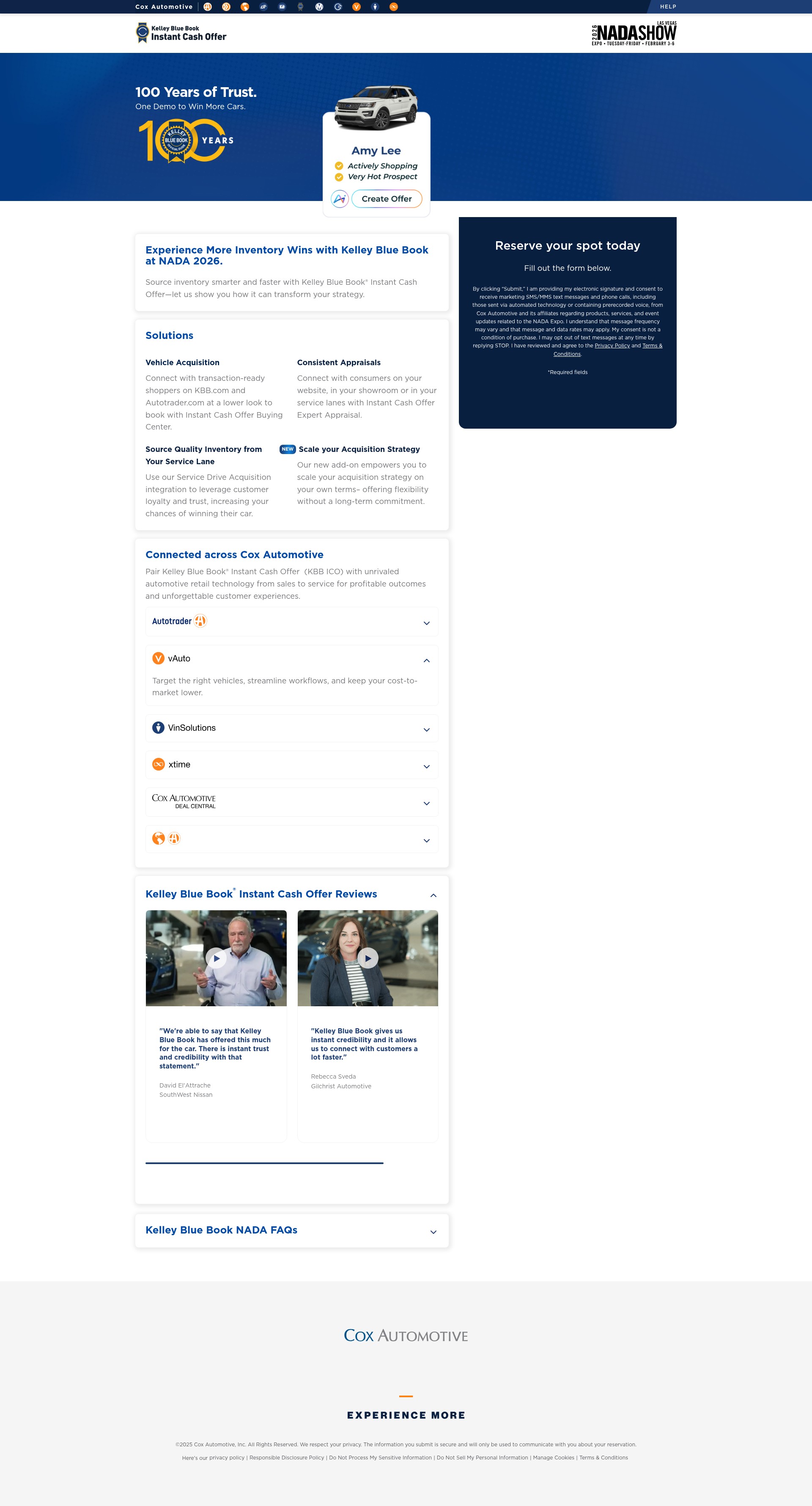 Screenshot of b2b.kbb.com